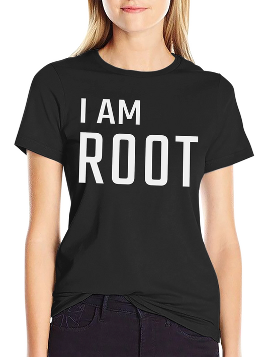 I AM ROOT T-Shirt - Linux System Administrator Tee