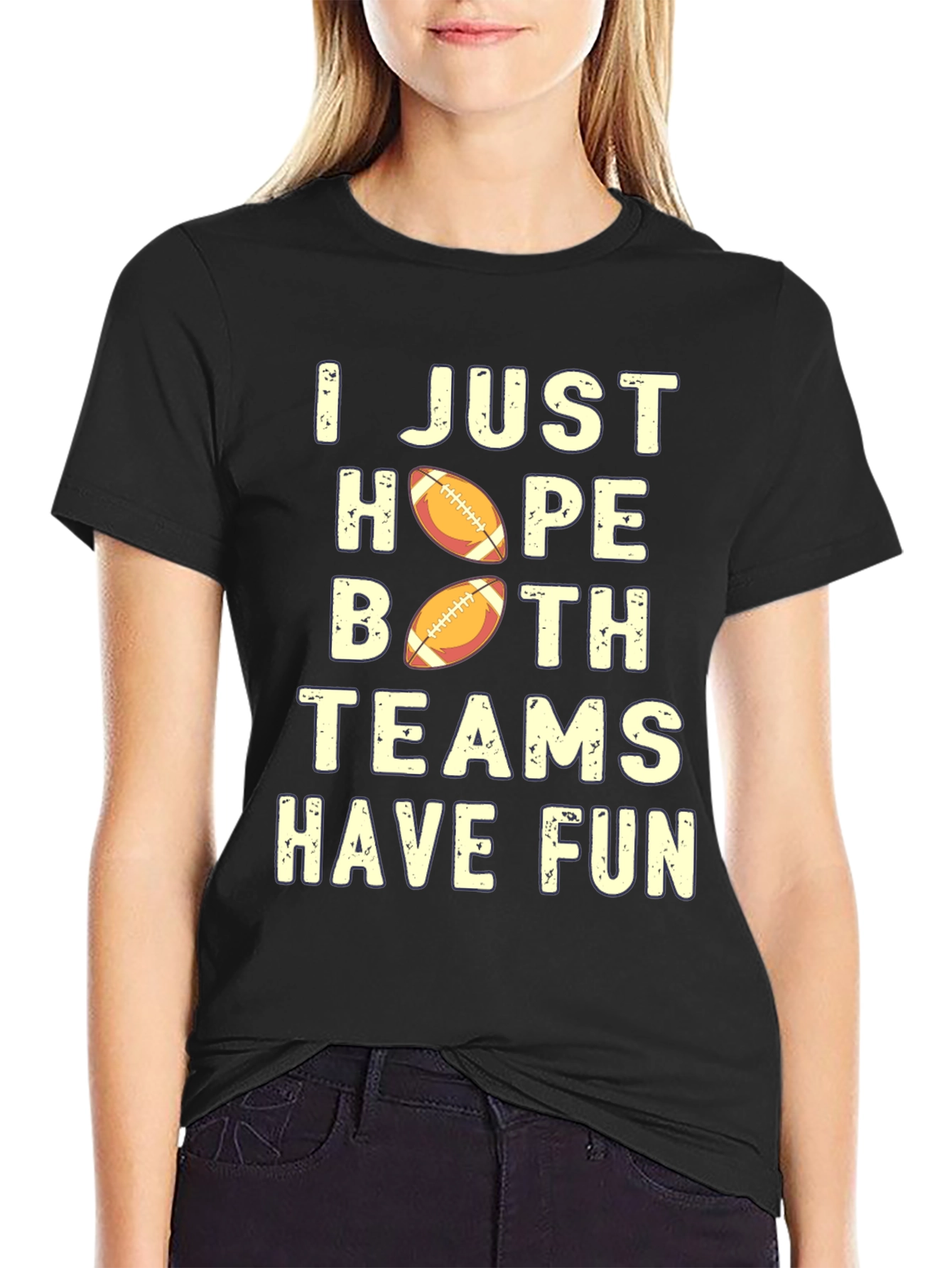 Football Fan T-Shirt - Both Teams Have Fun