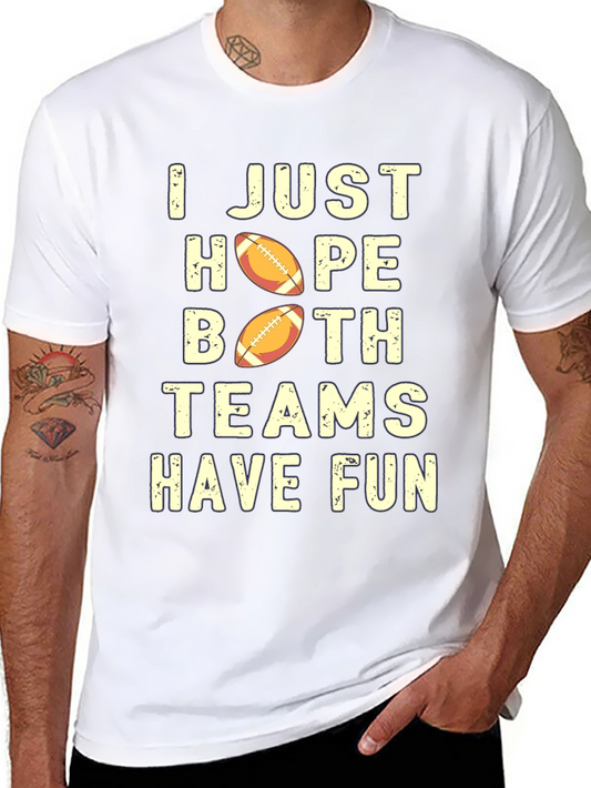 Football Fan T-Shirt - Both Teams Have Fun