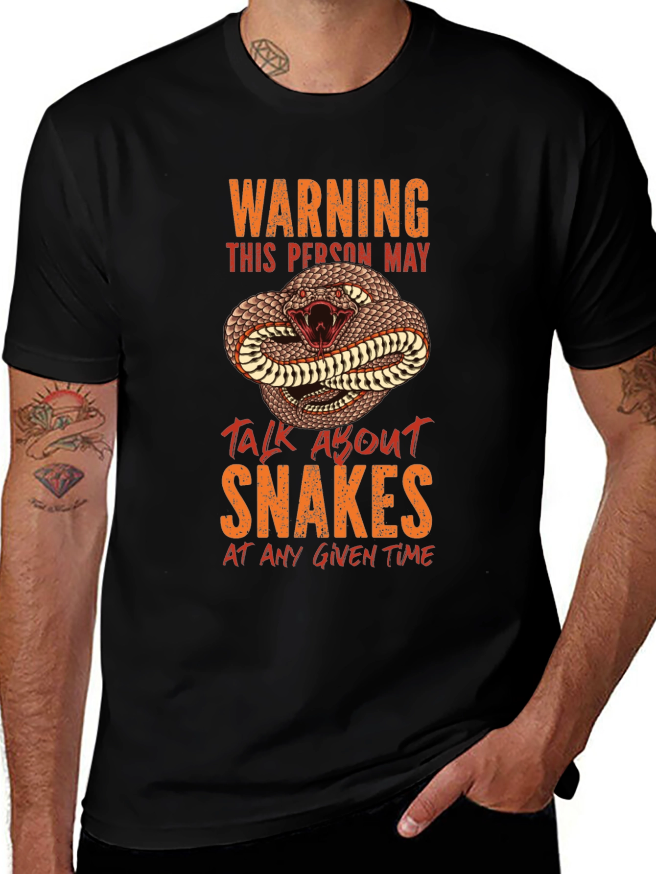 Warning Snake T-Shirt