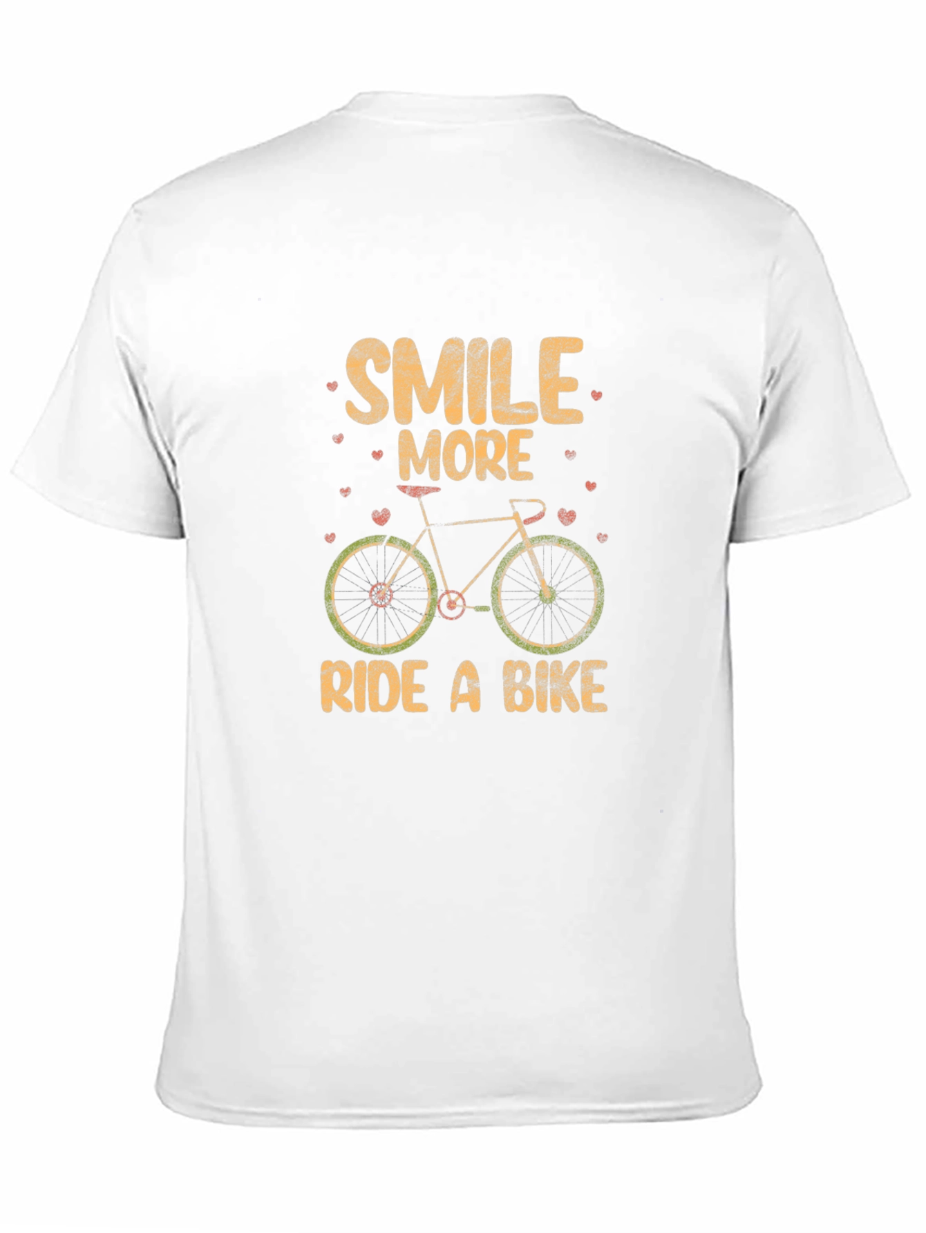 Smile More Ride a Bike Graphic Tee
