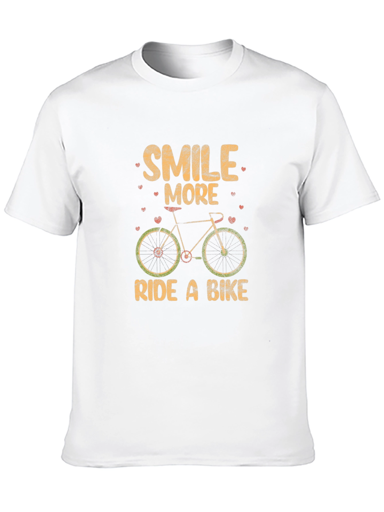 Smile More Ride a Bike Graphic Tee