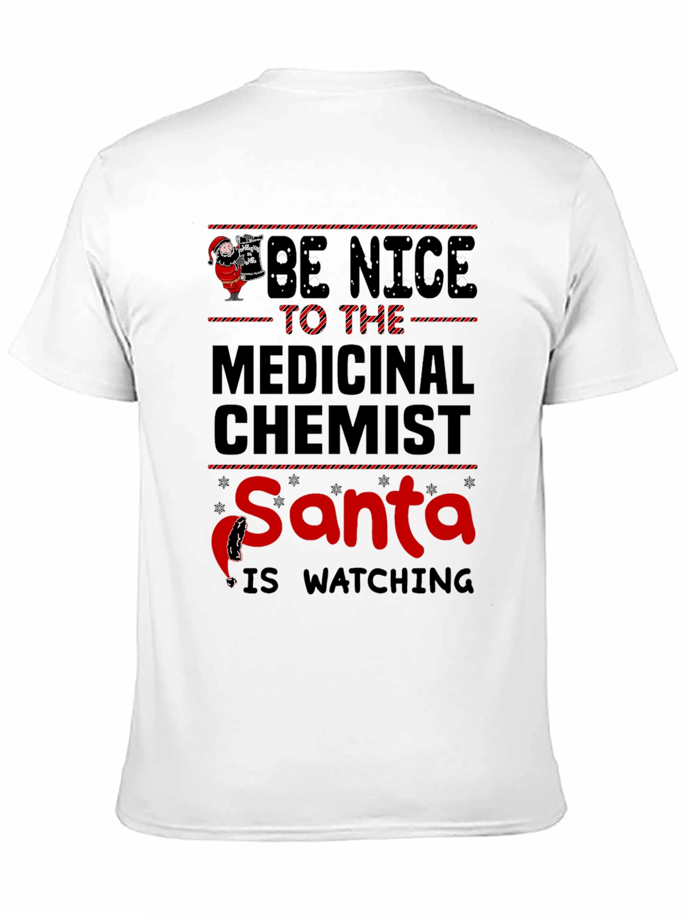 Medicinal Chemist Santa Christmas T-Shirt