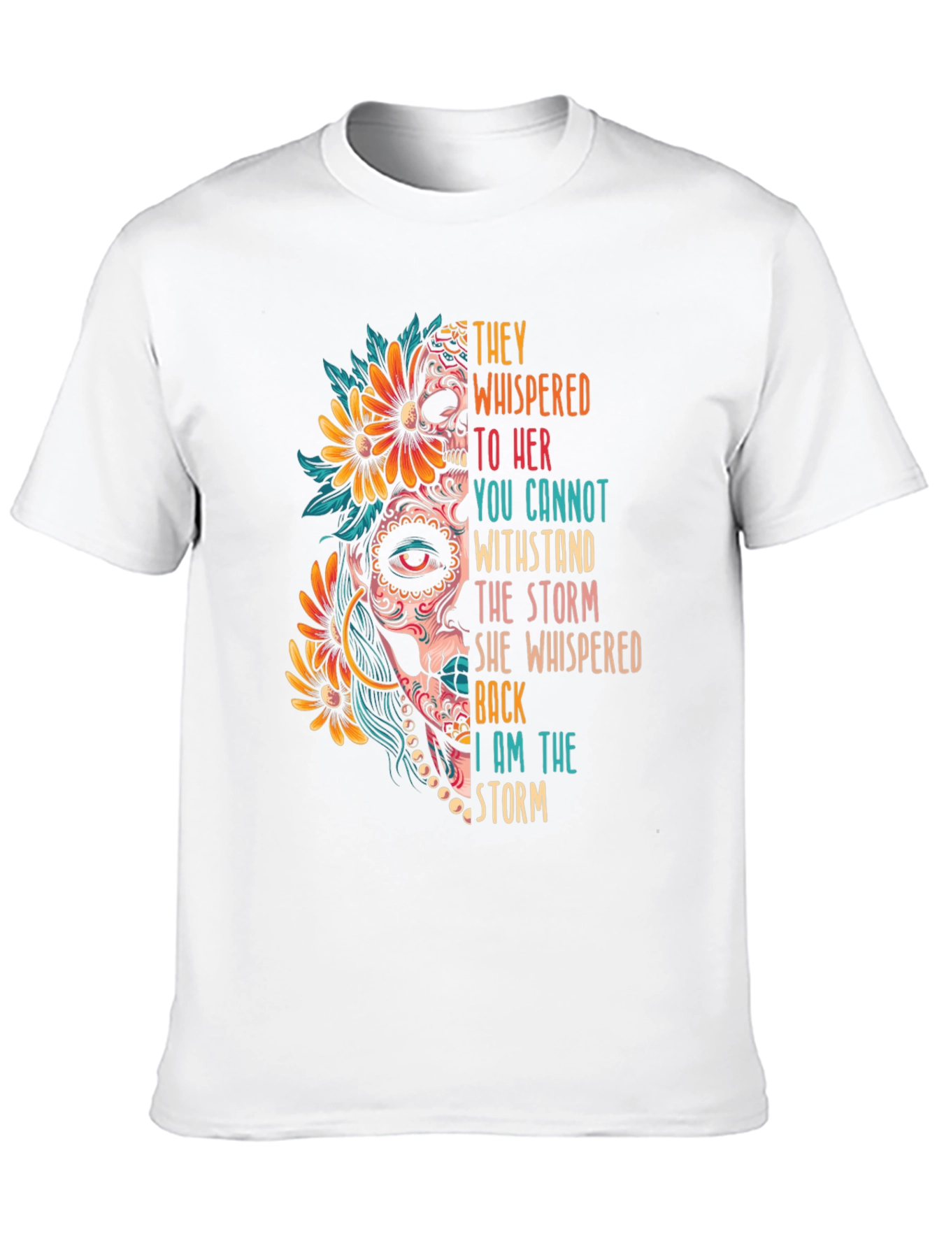 Sugar Skull “I Am the Storm” Graphic Tee