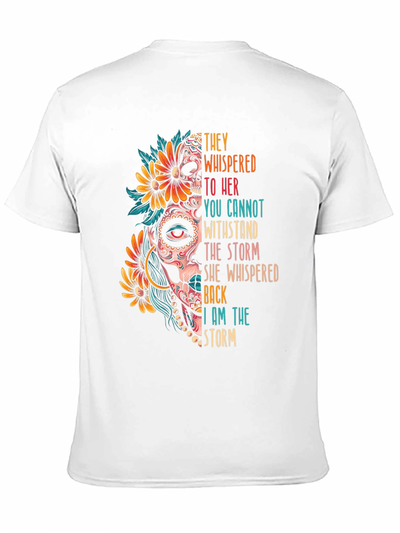 Sugar Skull “I Am the Storm” Graphic Tee