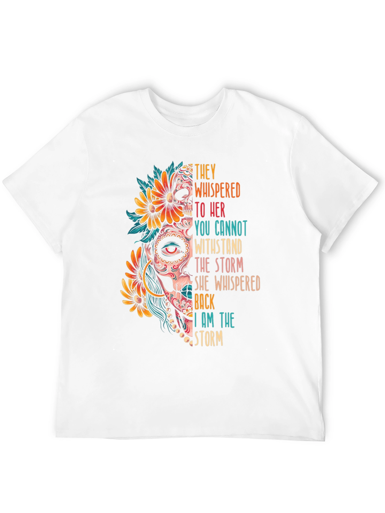 Sugar Skull “I Am the Storm” Graphic Tee