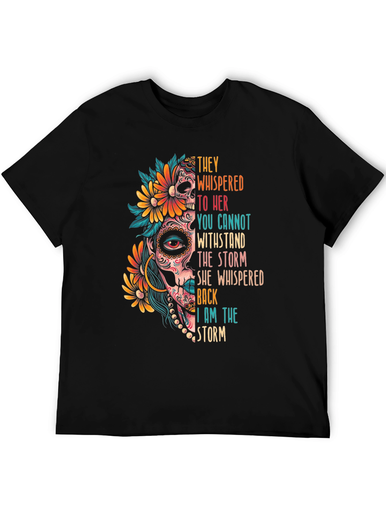 Sugar Skull “I Am the Storm” Graphic Tee