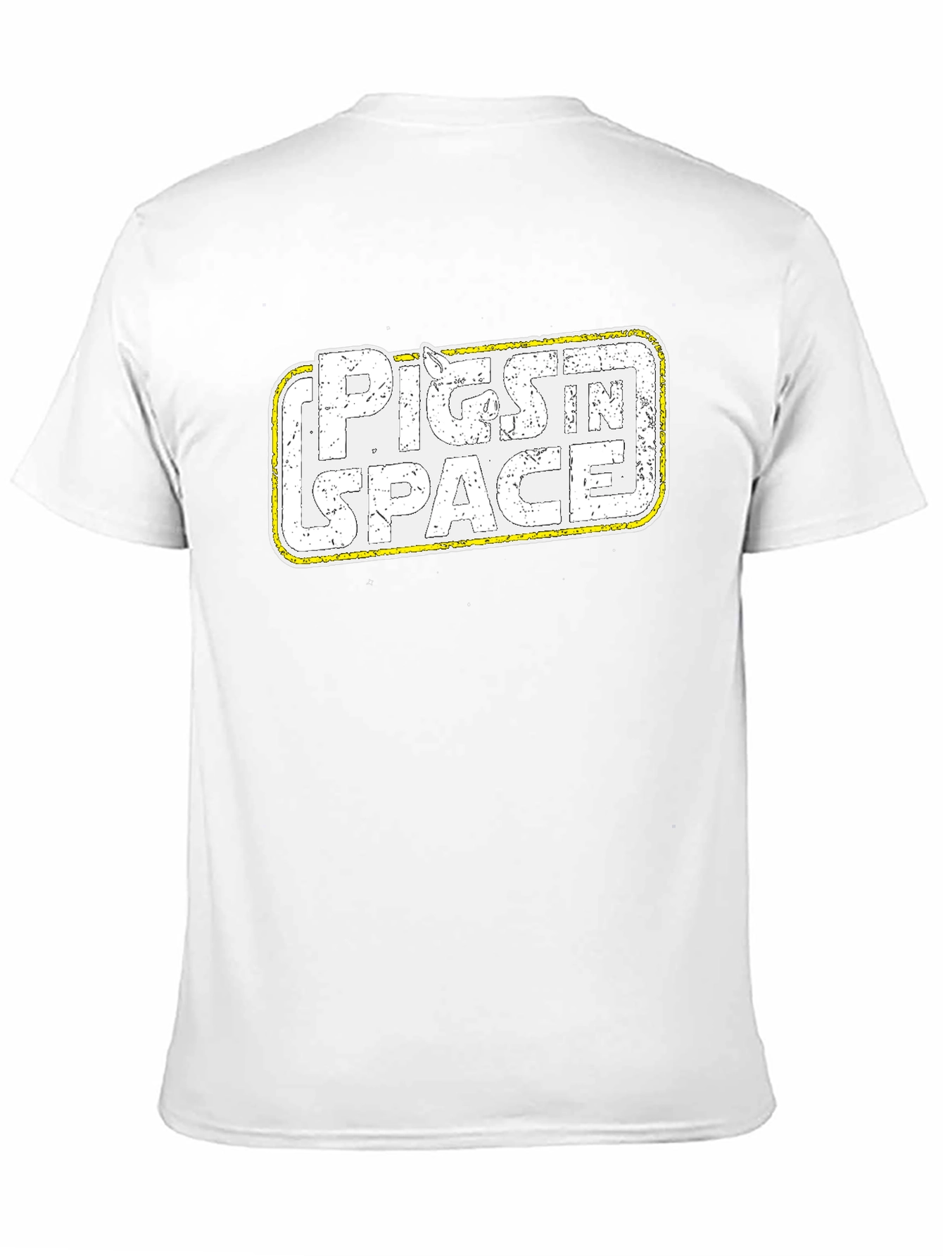 Pigs in Space Graphic T-Shirt - Cool Retro Design