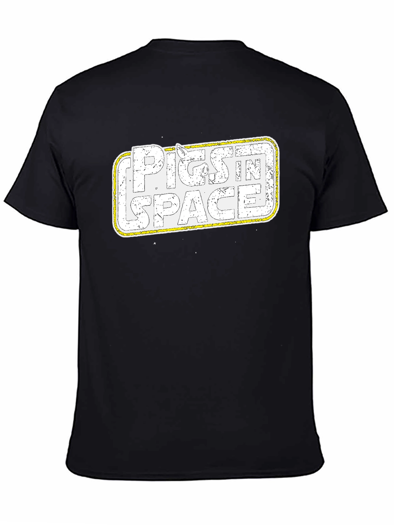 Pigs in Space Graphic T-Shirt - Cool Retro Design