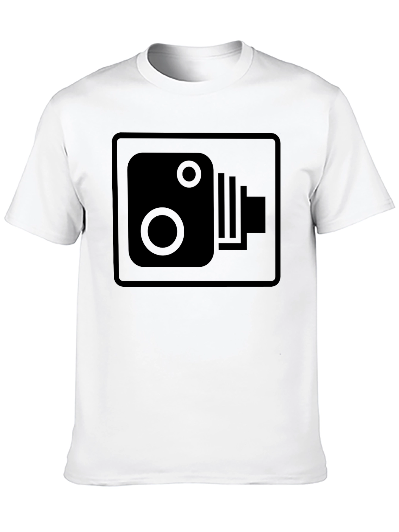 Black Speed Camera T-Shirt