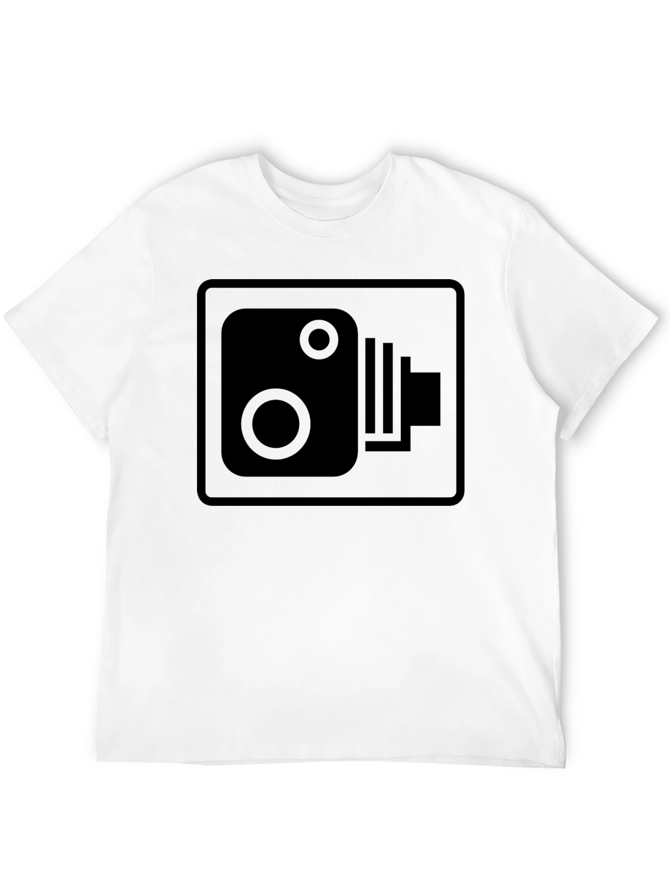 Black Speed Camera T-Shirt