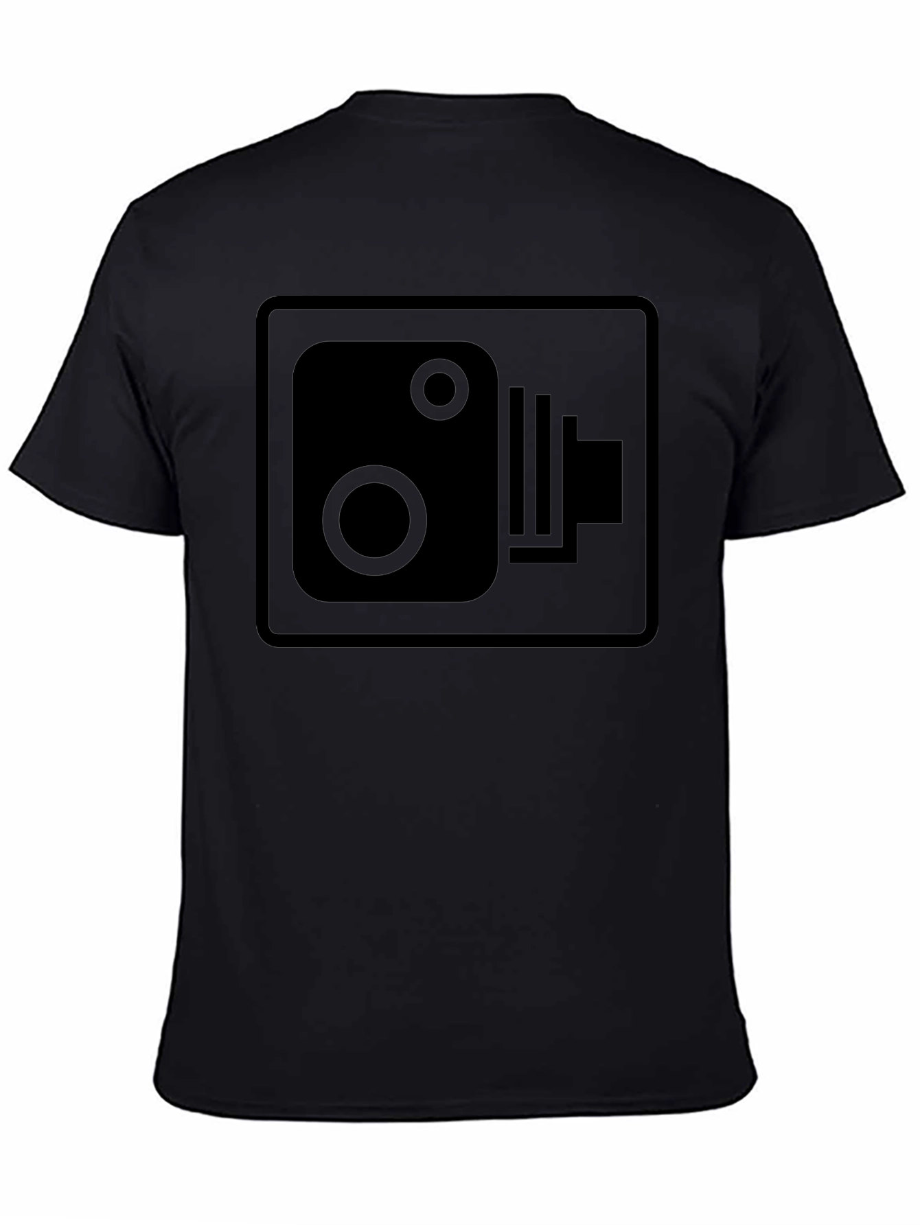 Black Speed Camera T-Shirt