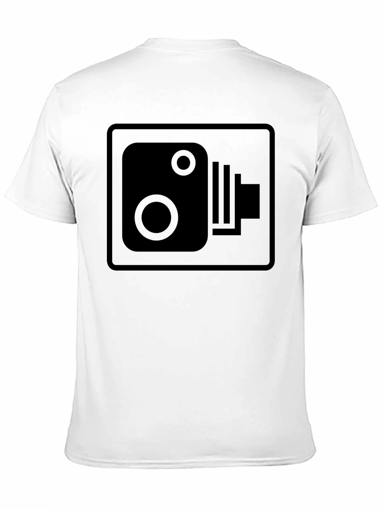 Black Speed Camera T-Shirt