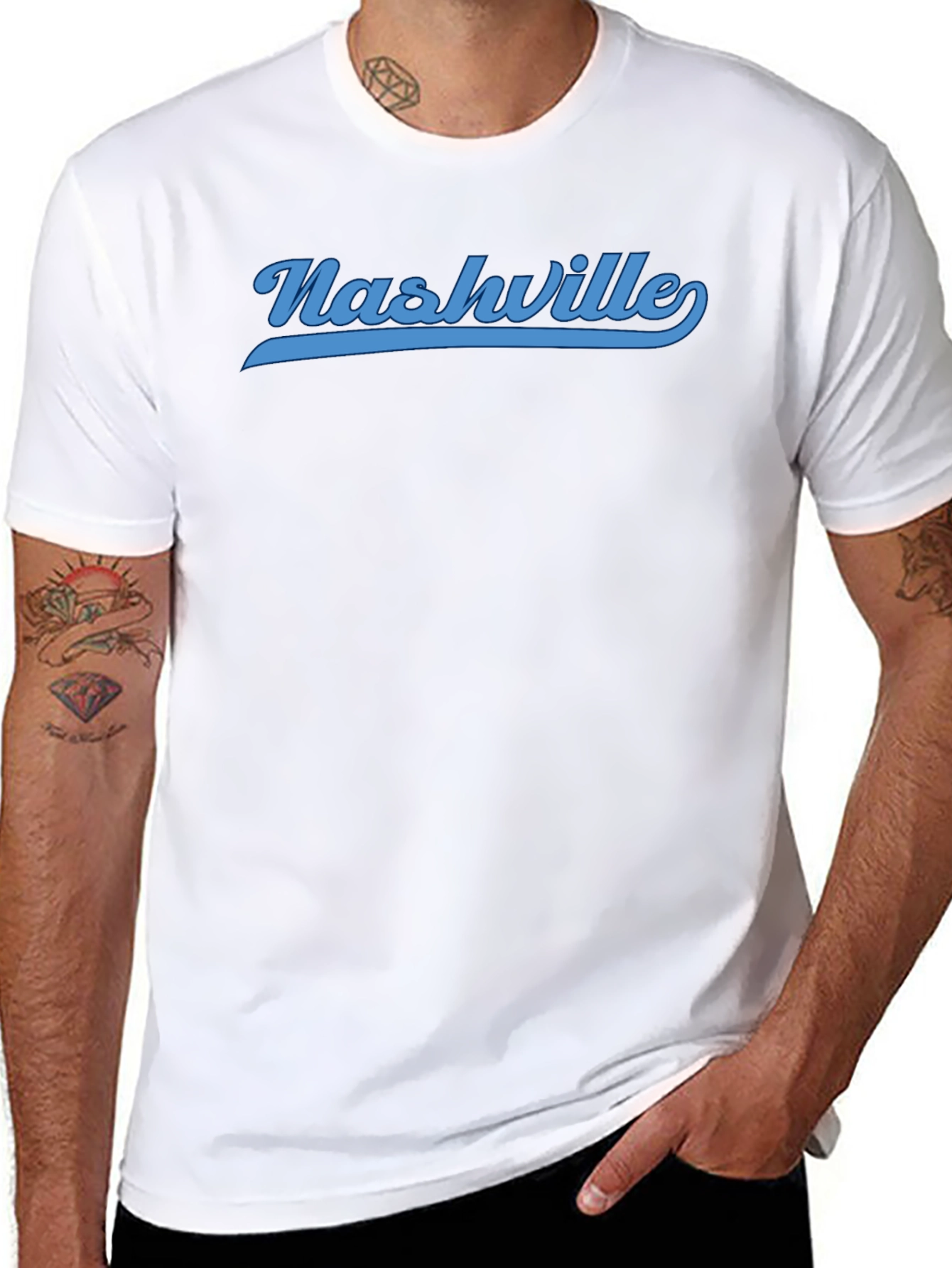 Nashville Script Graphic T-Shirt
