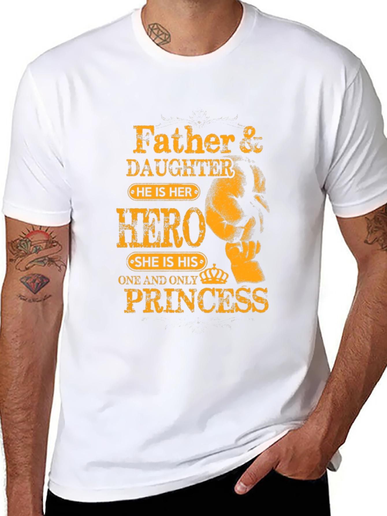 Father & Daughter HERO T-Shirt