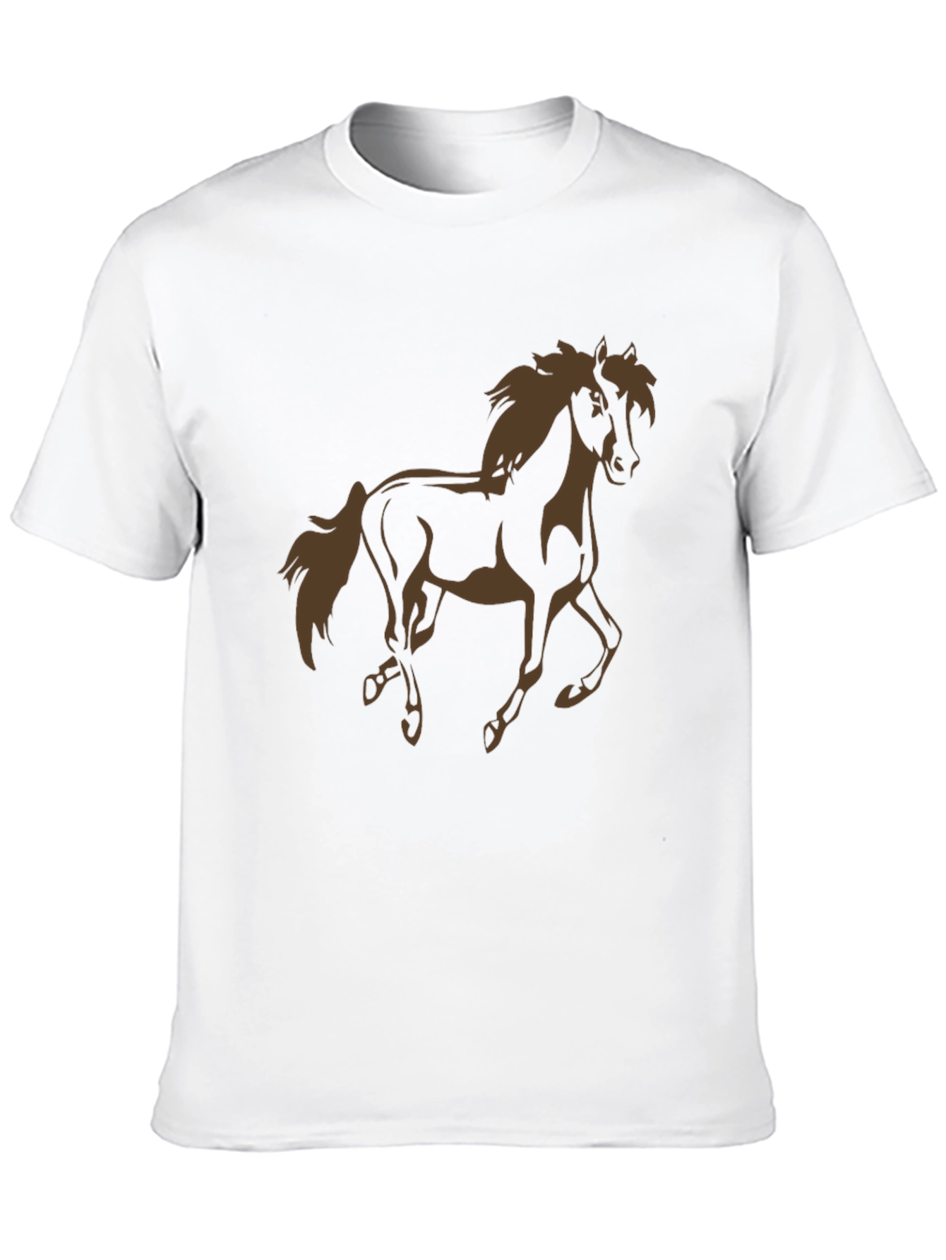 Horse Graphic T-Shirt - Stylish Mens Tee