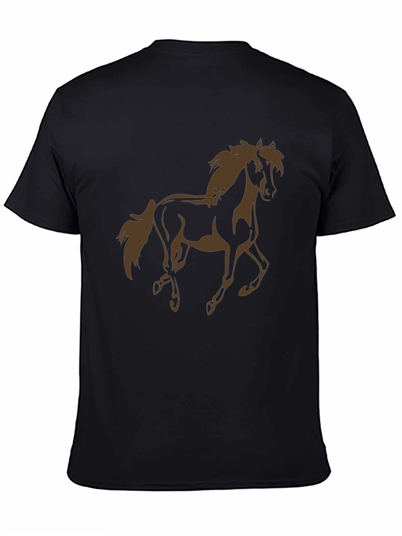 Horse Graphic T-Shirt - Stylish Mens Tee