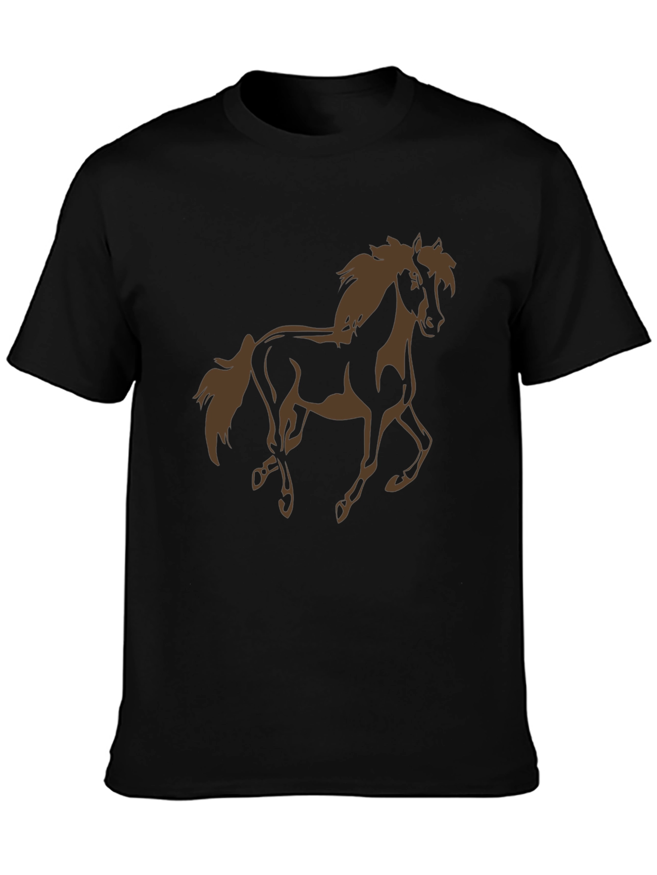 Horse Graphic T-Shirt - Stylish Mens Tee