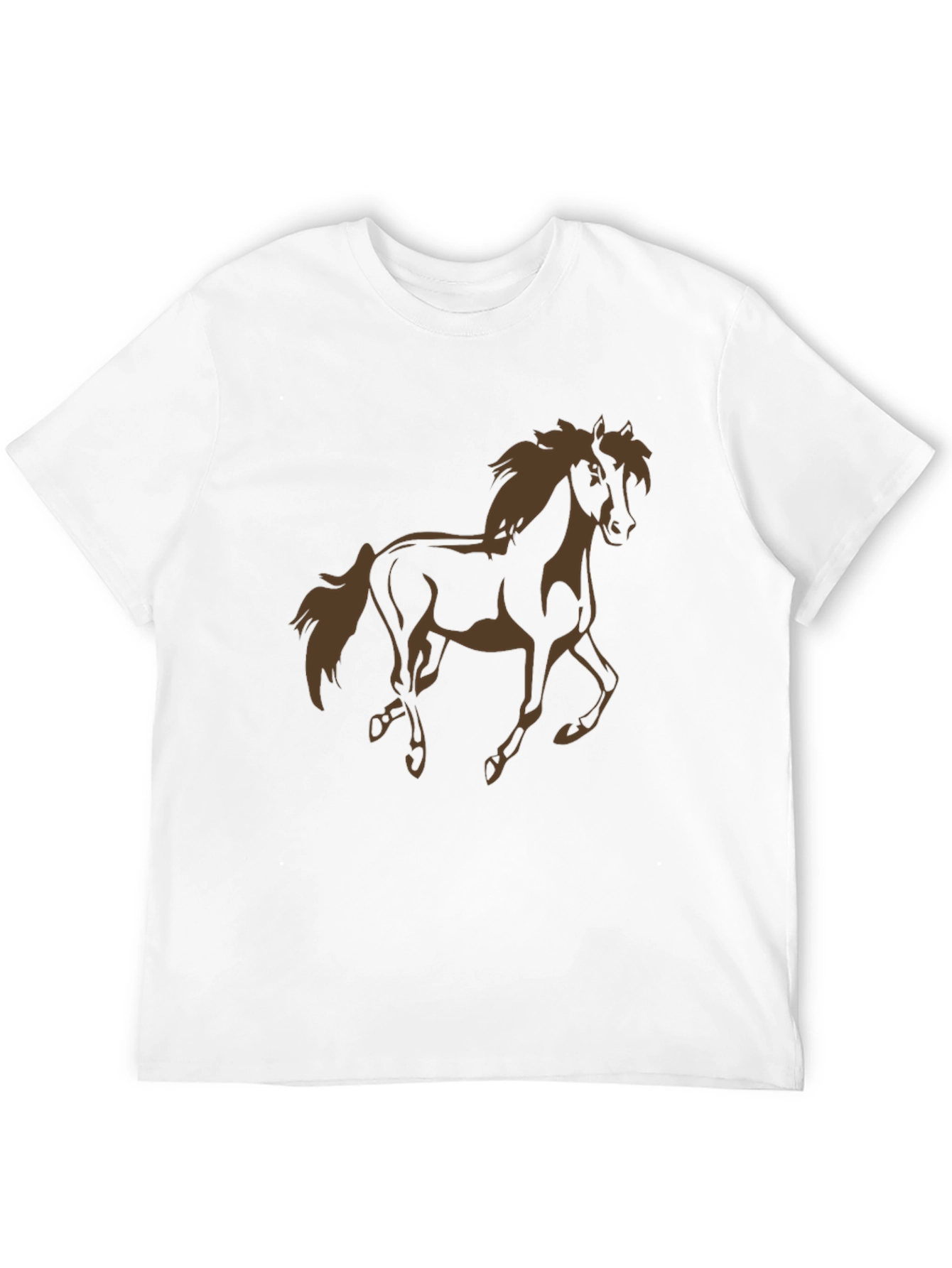 Horse Graphic T-Shirt - Stylish Mens Tee