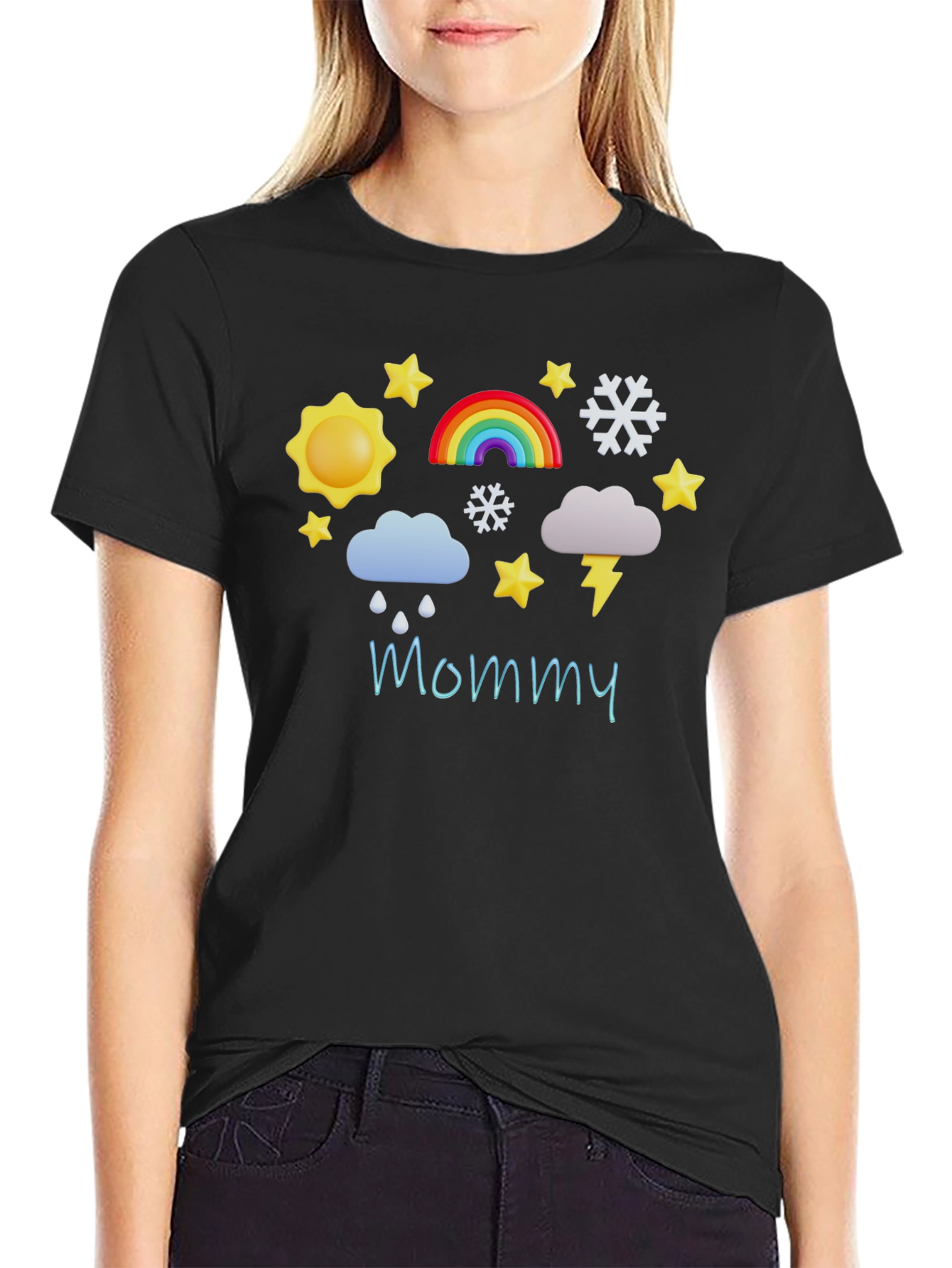 Mommy Weather Icon T-Shirt