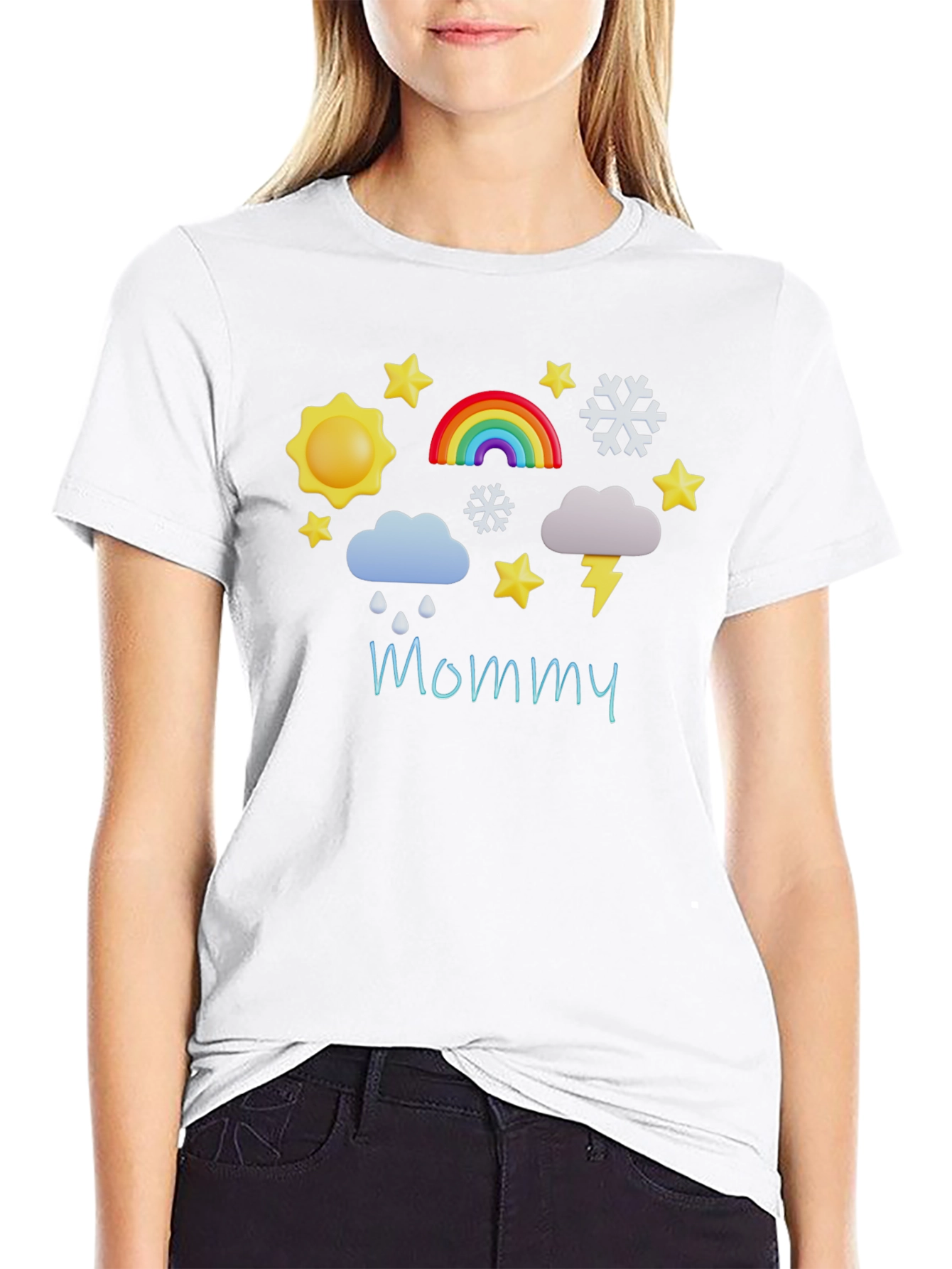 Mommy Weather Icon T-Shirt