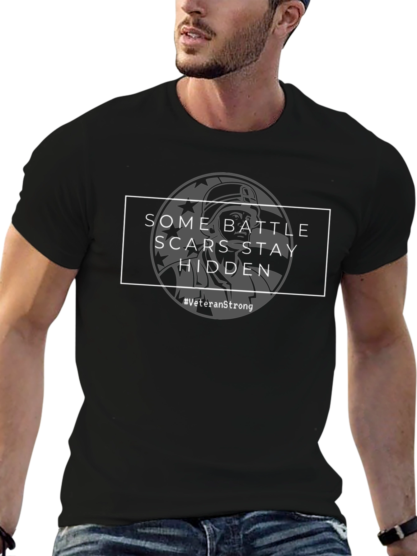 Veteran Strong Graphic T-Shirt