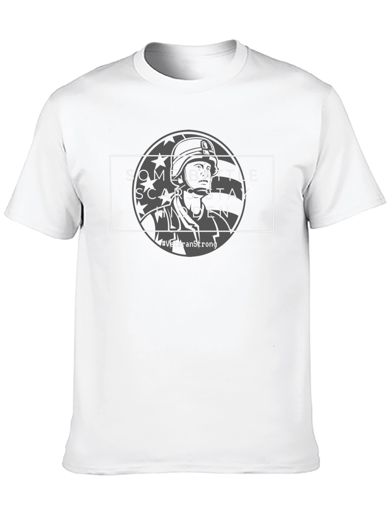 Veteran Strong Graphic T-Shirt