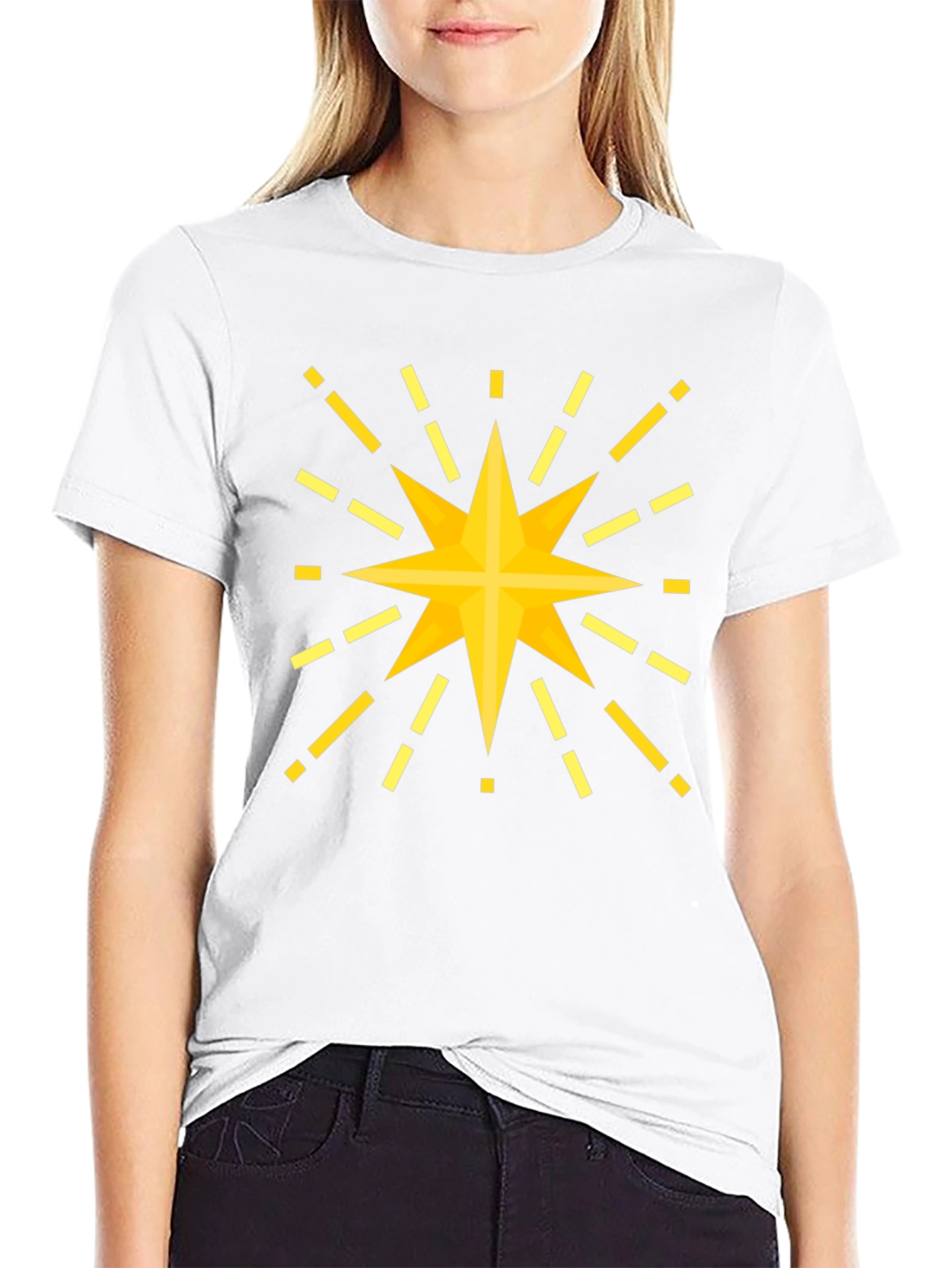 Radiant Star Graphic Tee - Mens Black T-Shirt