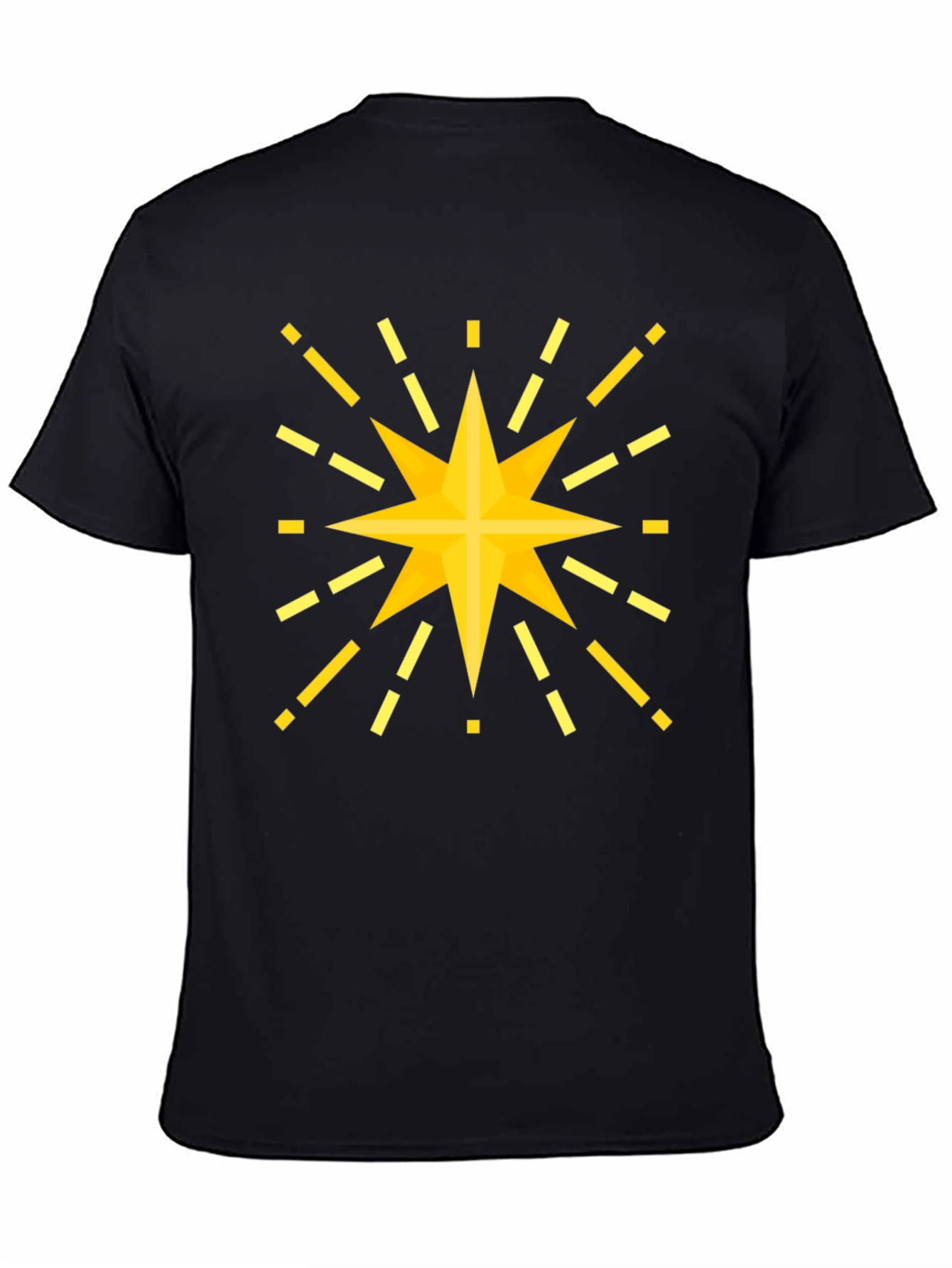 Radiant Star Graphic Tee - Mens Black T-Shirt