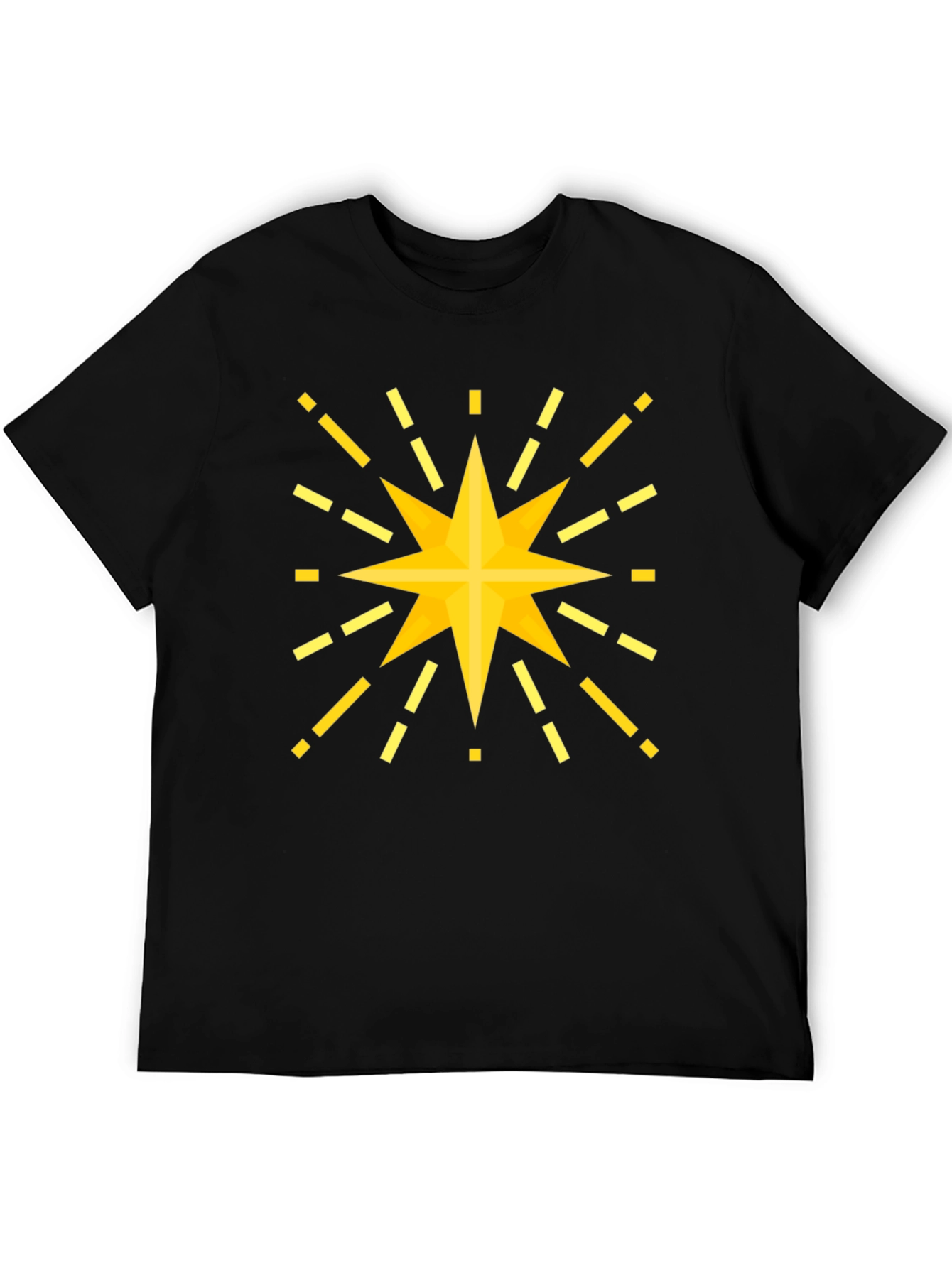 Radiant Star Graphic Tee - Mens Black T-Shirt