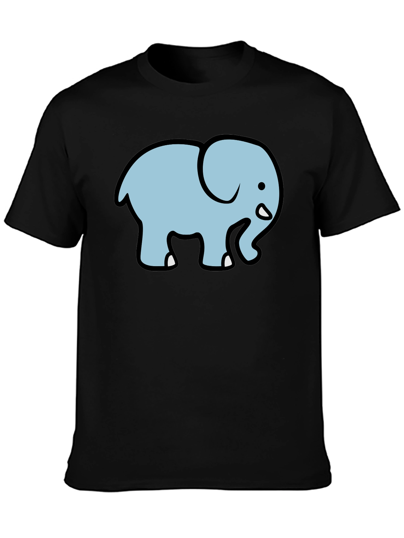 Elephant Graphic T-Shirt - Soft Cotton Blend
