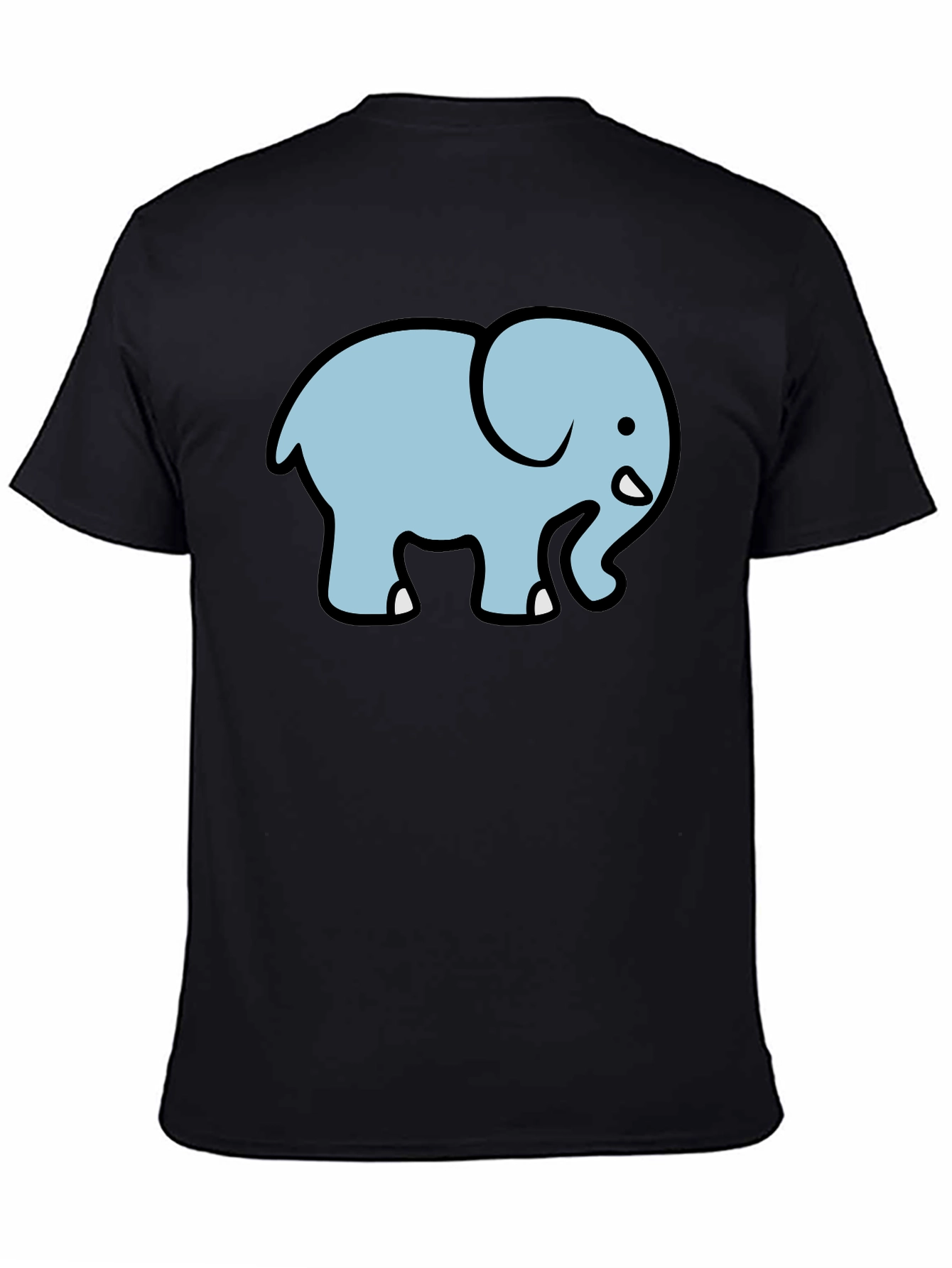 Elephant Graphic T-Shirt - Soft Cotton Blend