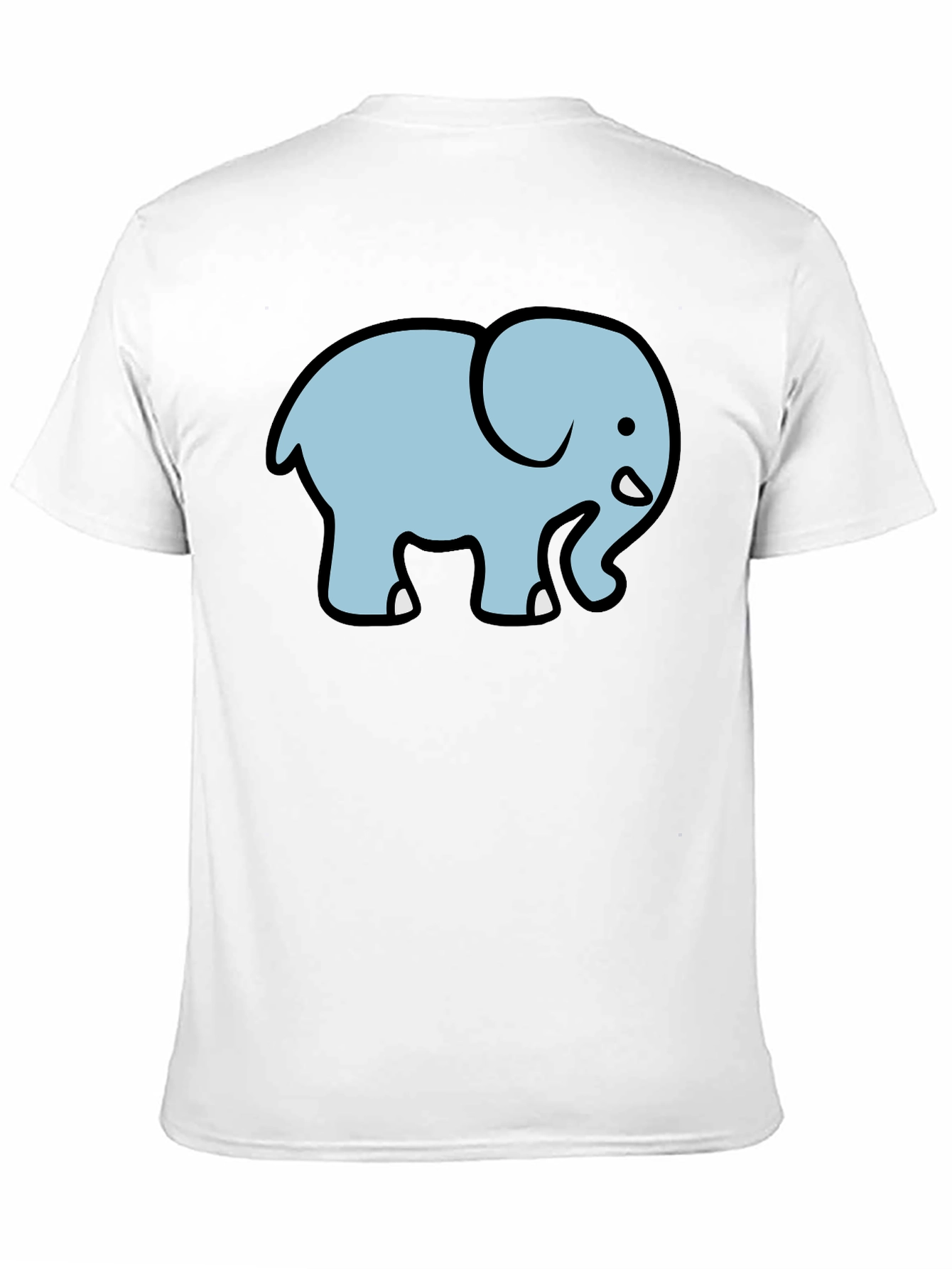 Elephant Graphic T-Shirt - Soft Cotton Blend