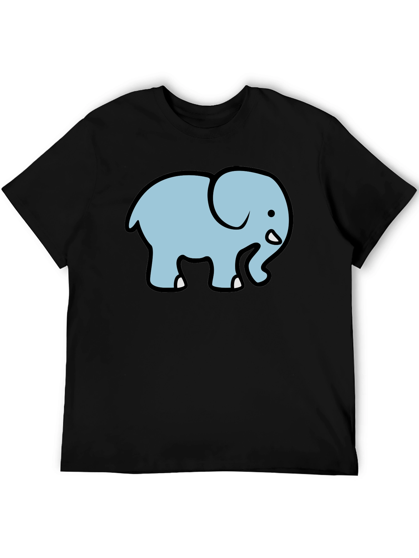 Elephant Graphic T-Shirt - Soft Cotton Blend