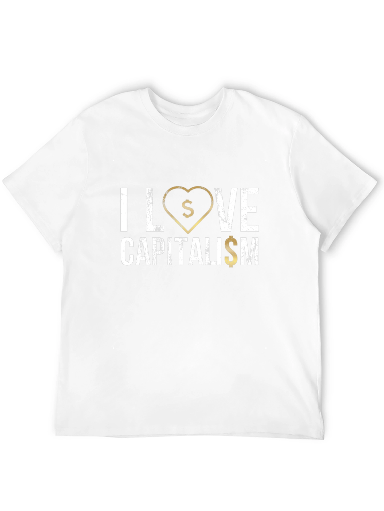 I Love Capitalism Black T-Shirt
