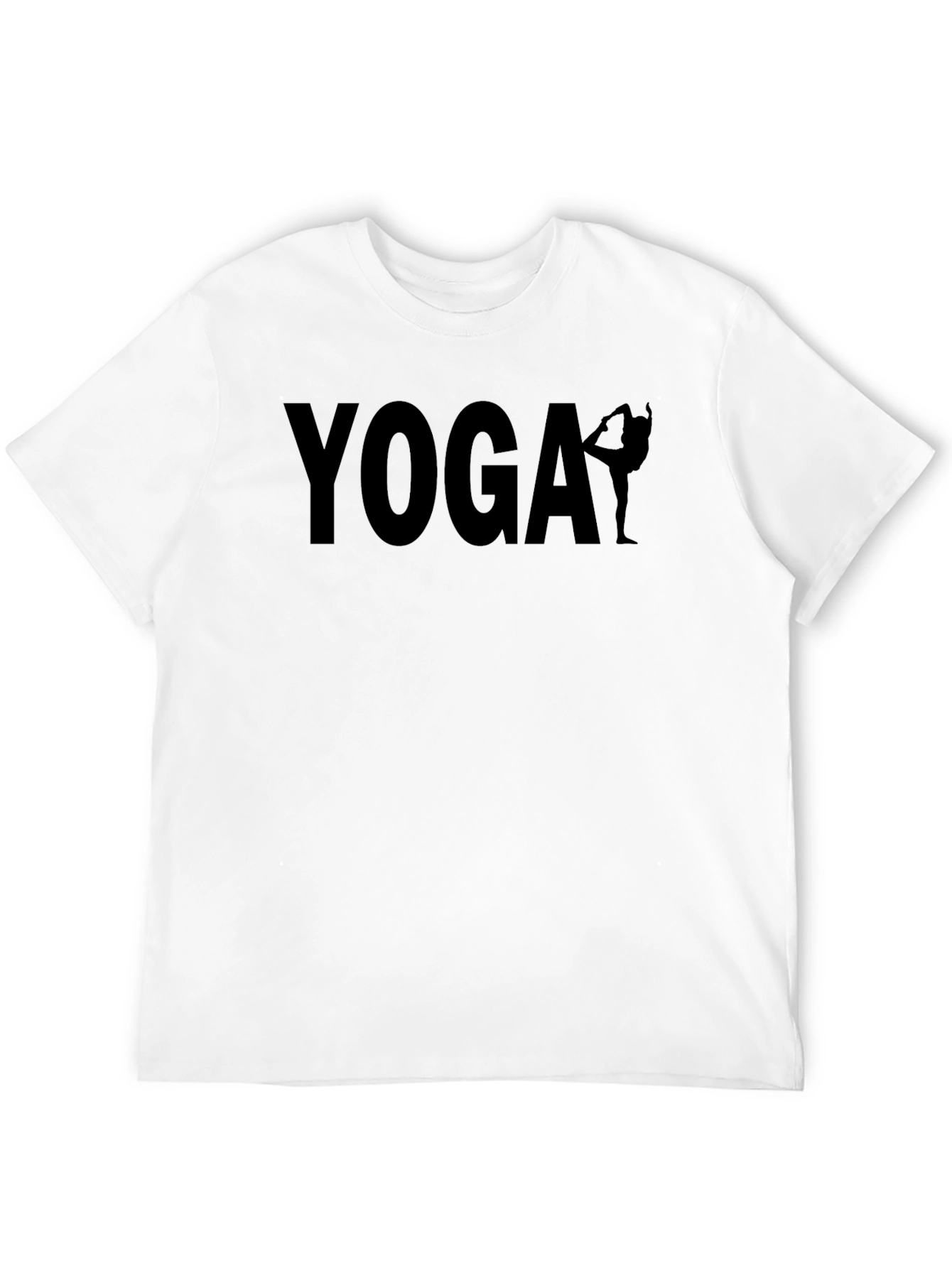 Yoga Pose Graphic T-Shirt - Comfortable Fit