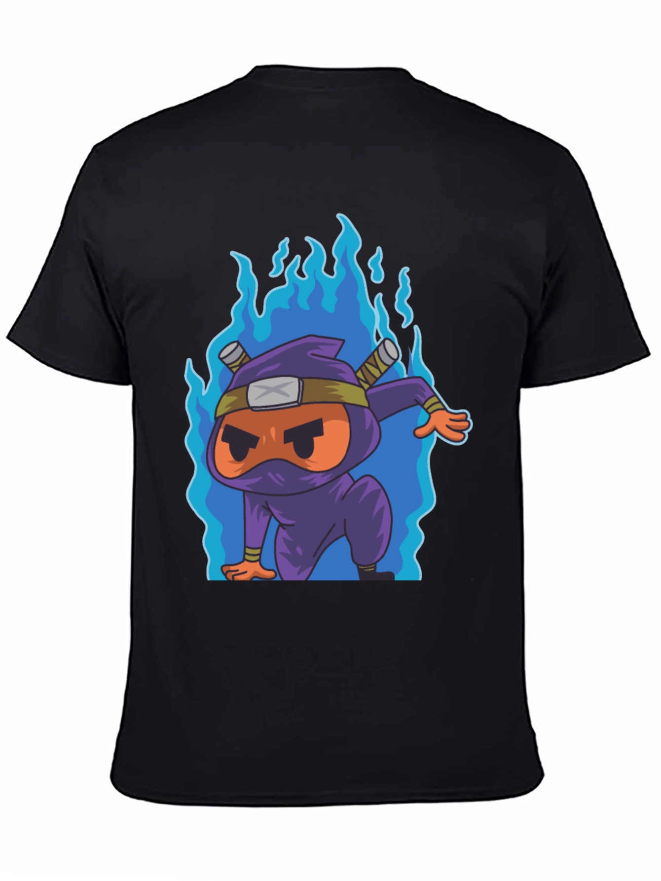 Ninja Cartoon Graphic T-Shirt