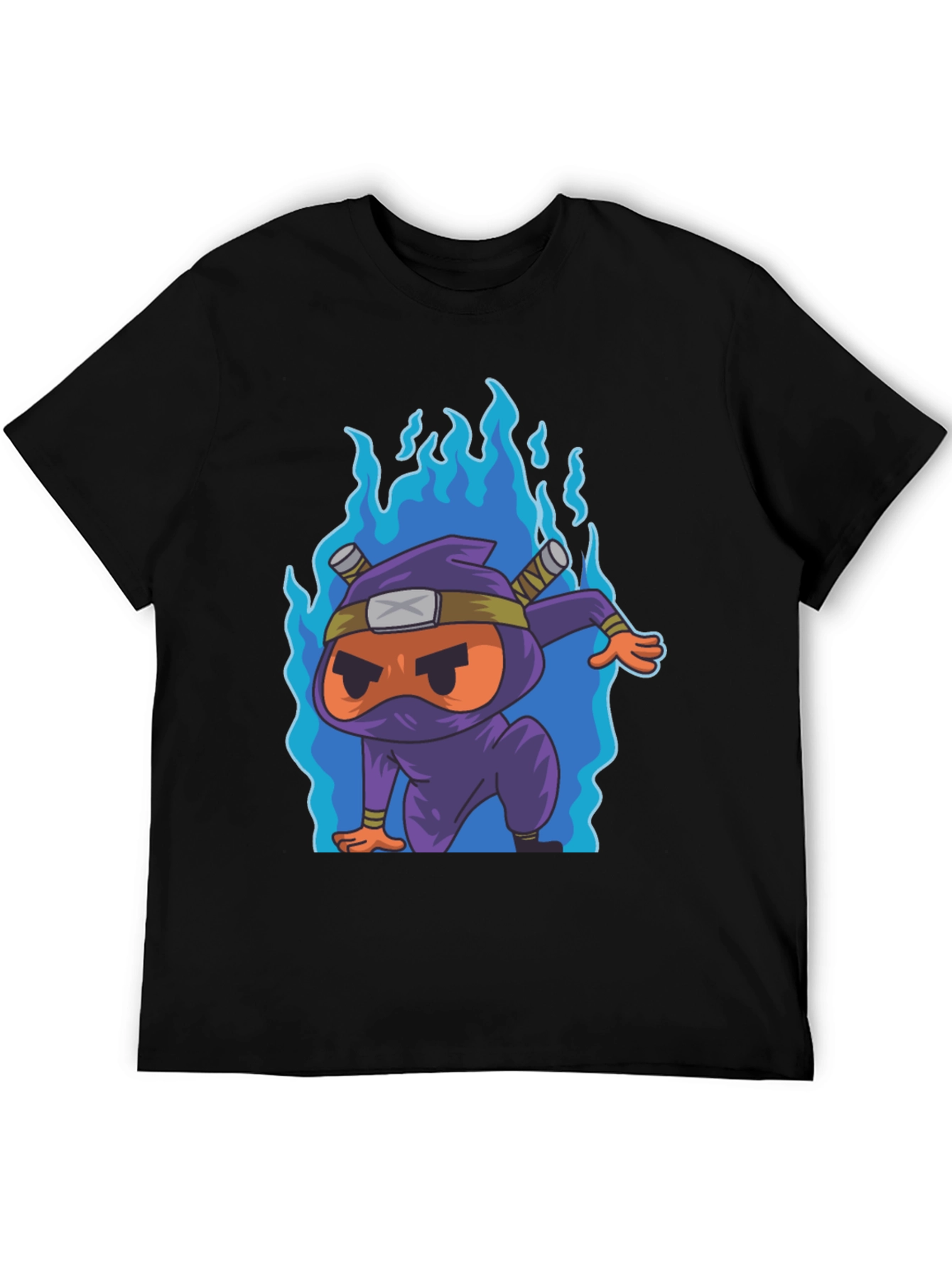 Ninja Cartoon Graphic T-Shirt