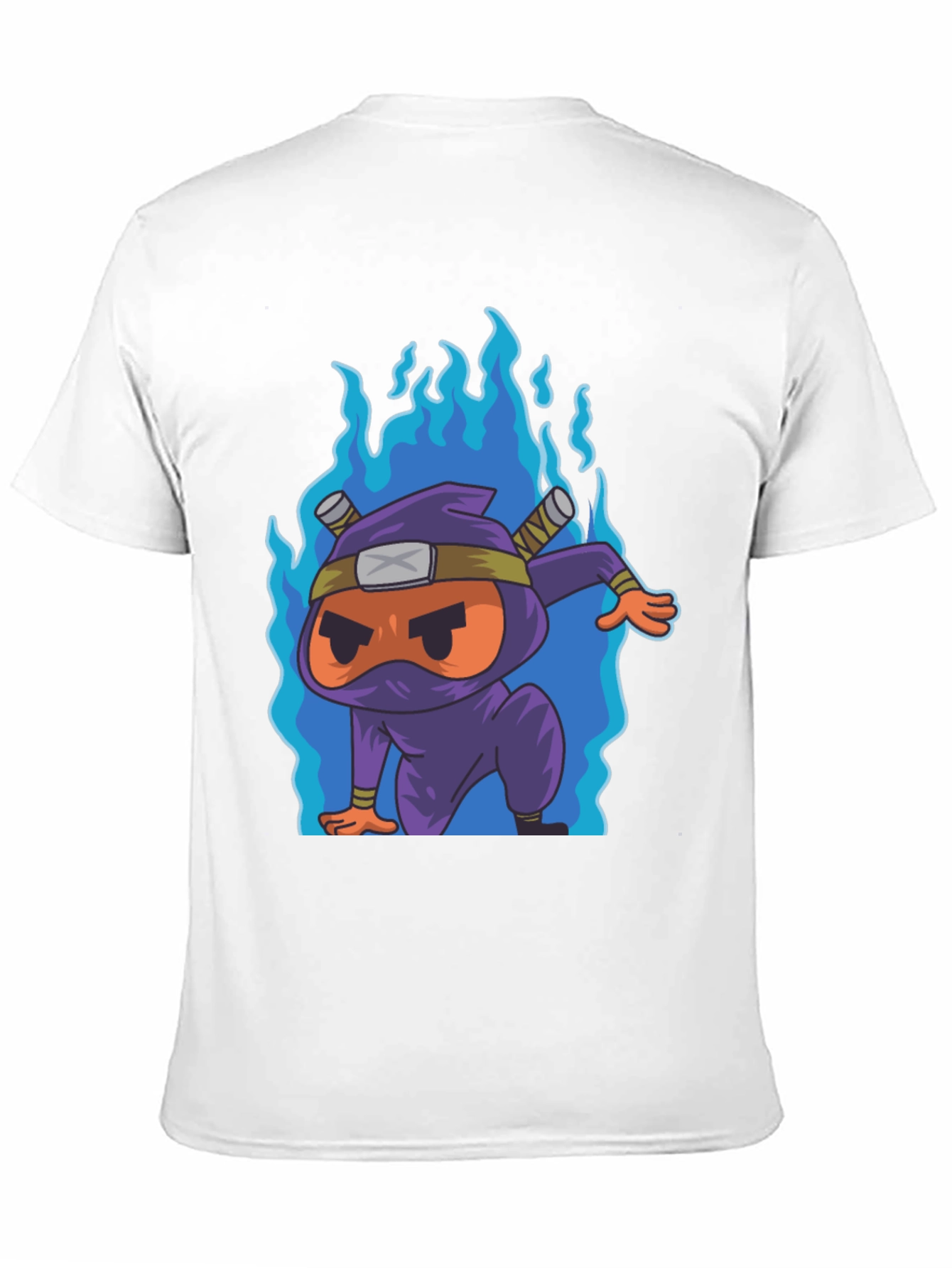 Ninja Cartoon Graphic T-Shirt
