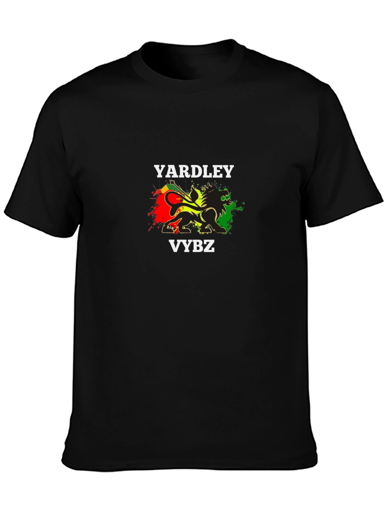 Yardley Vybz Black Graphic Tee