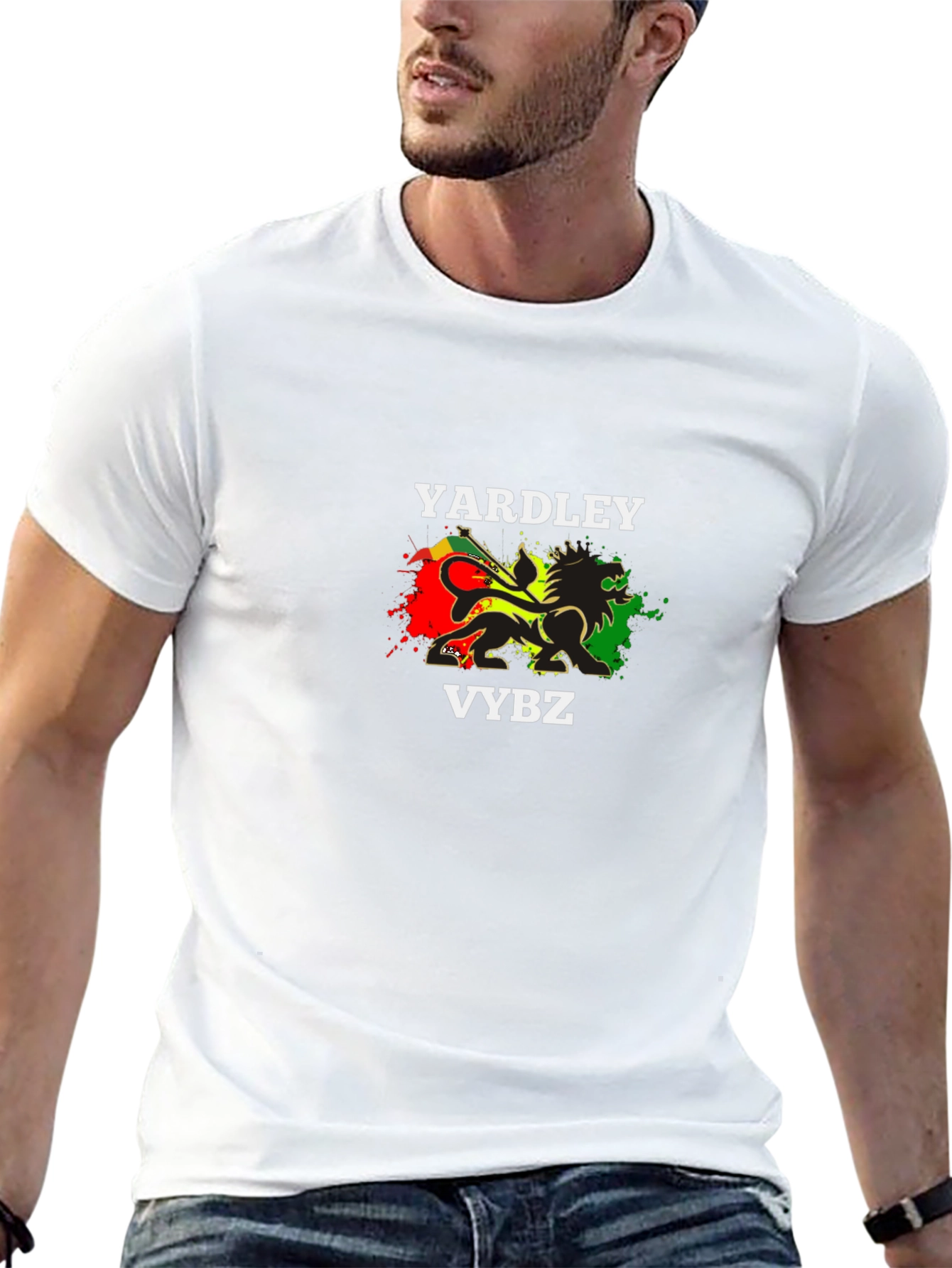 Yardley Vybz Black Graphic Tee