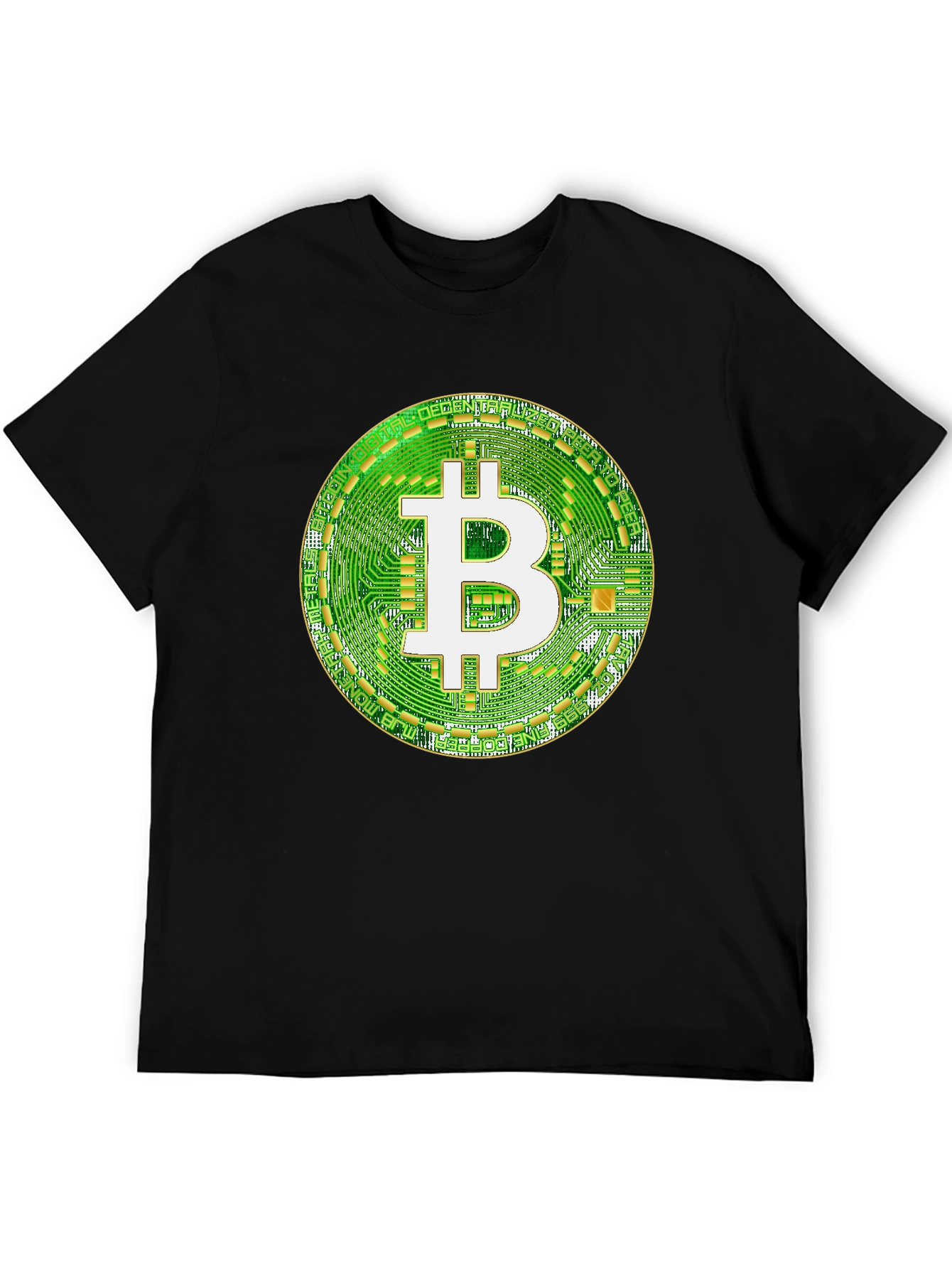Bitcoin Crypto T-Shirt - Black Tee
