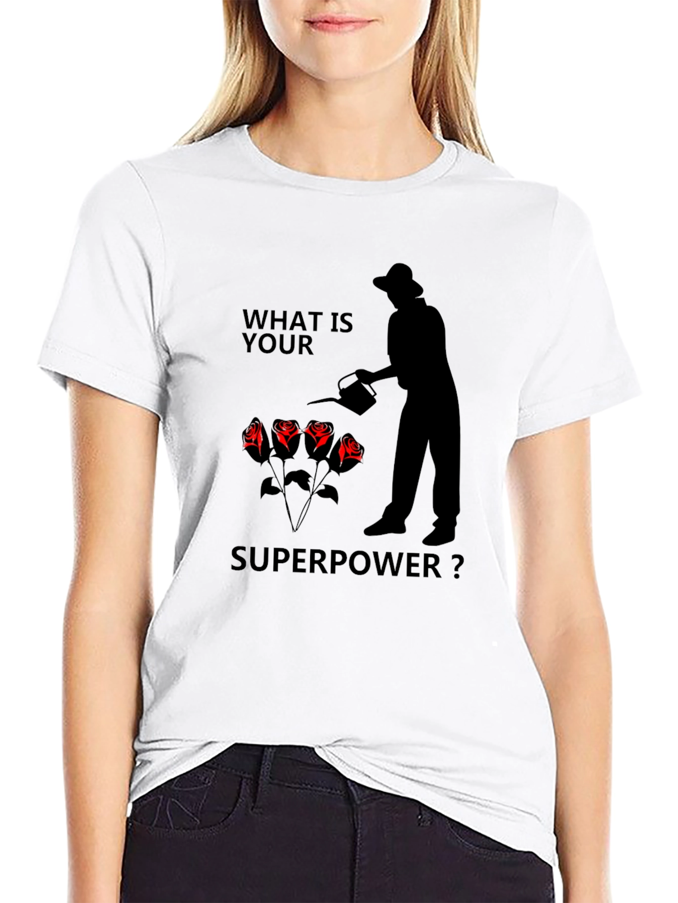 Gardener Superpower T-Shirt - Black