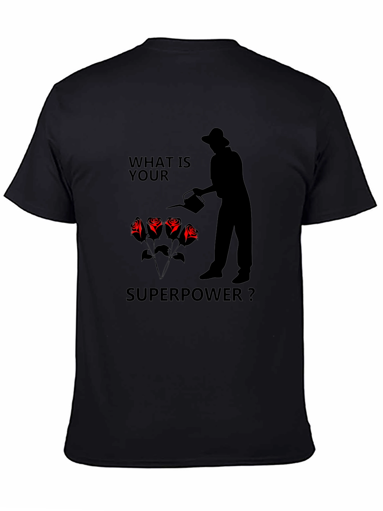 Gardener Superpower T-Shirt - Black