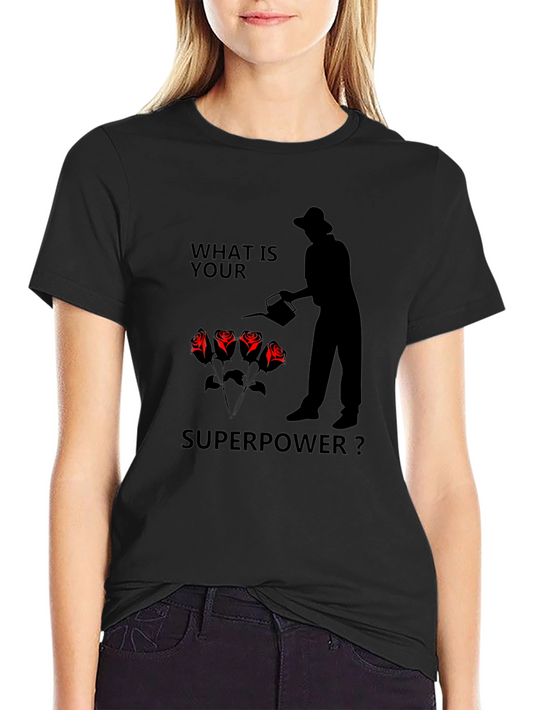 Gardener Superpower T-Shirt - Black