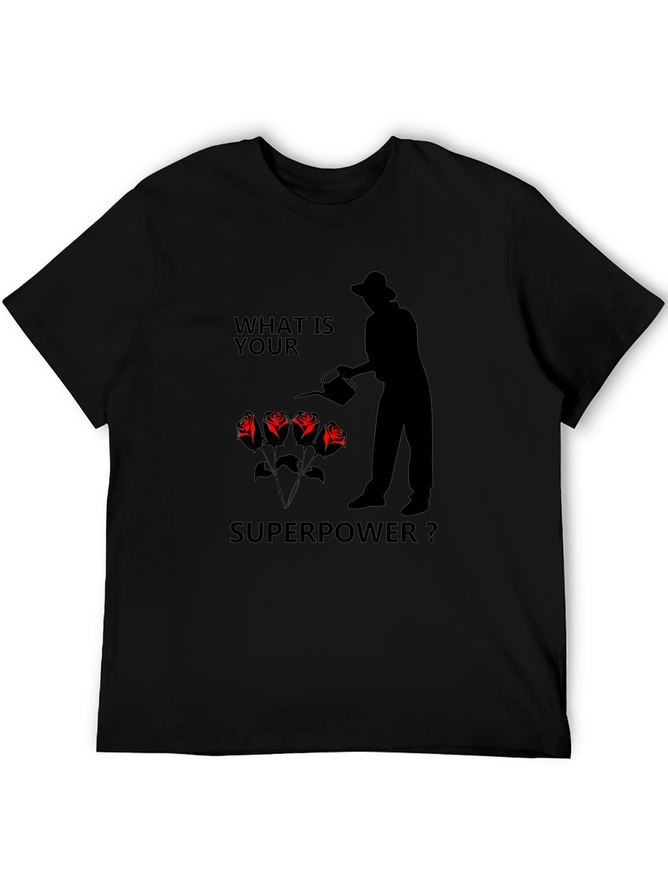 Gardener Superpower T-Shirt - Black