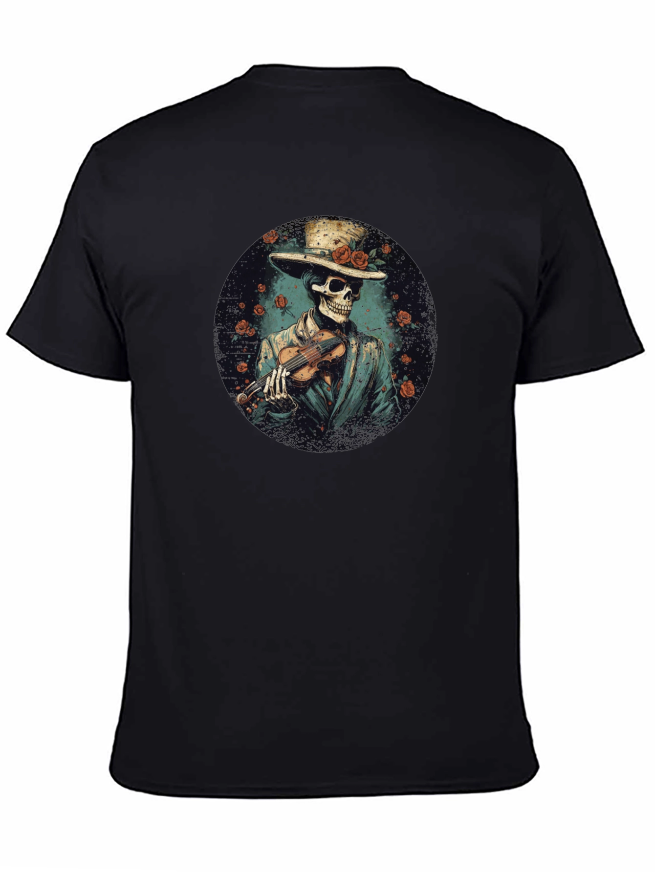 Skeleton Musician T-Shirt