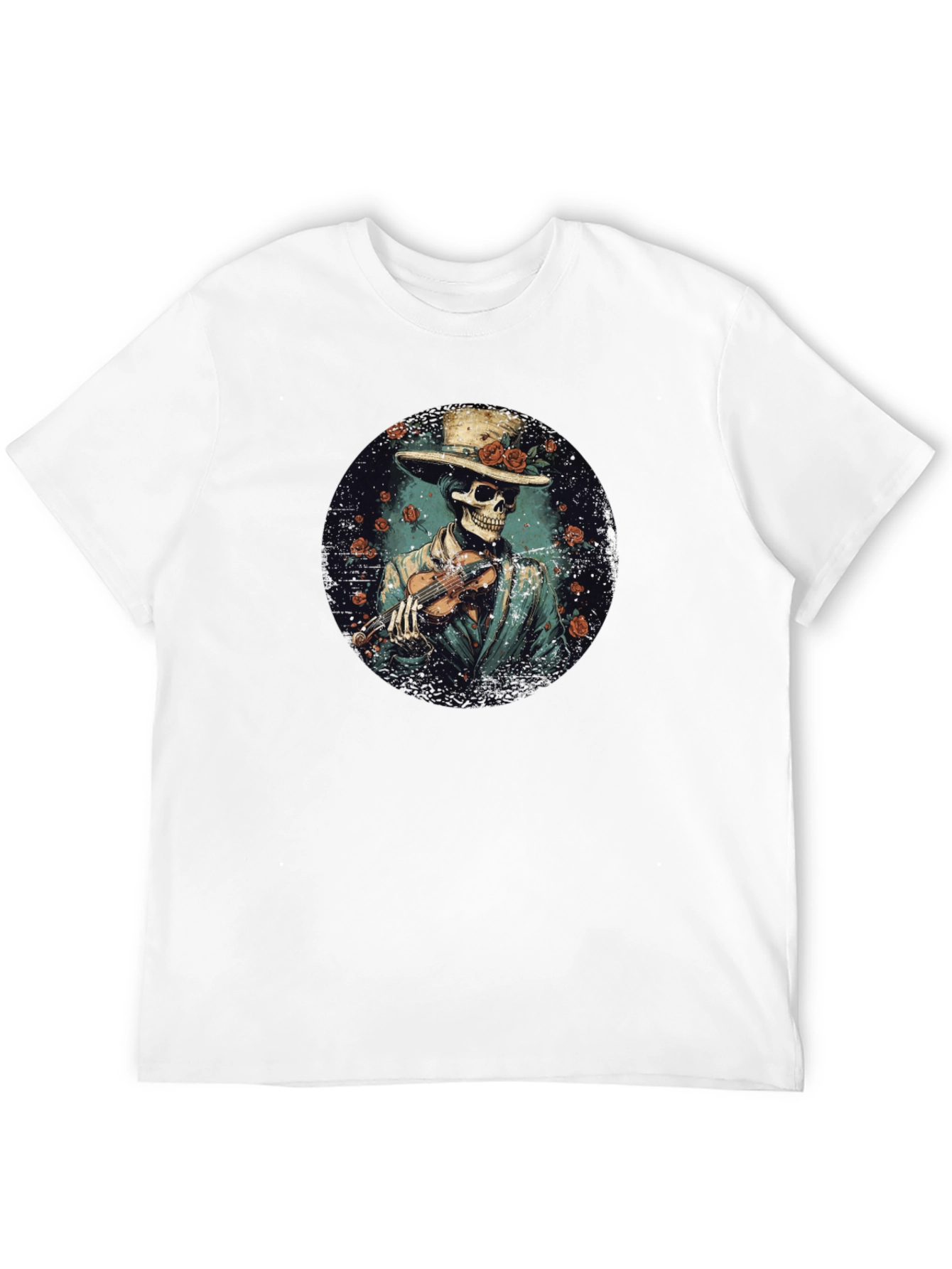 Skeleton Musician T-Shirt
