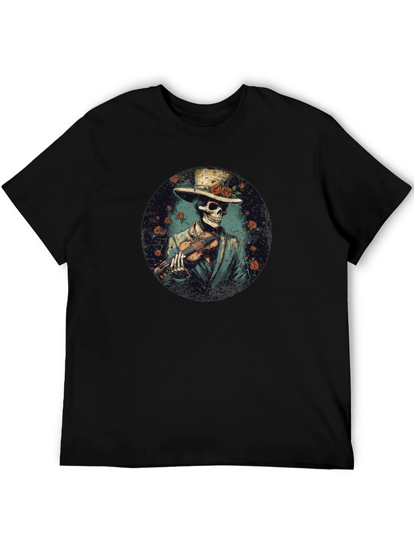 Skeleton Musician T-Shirt