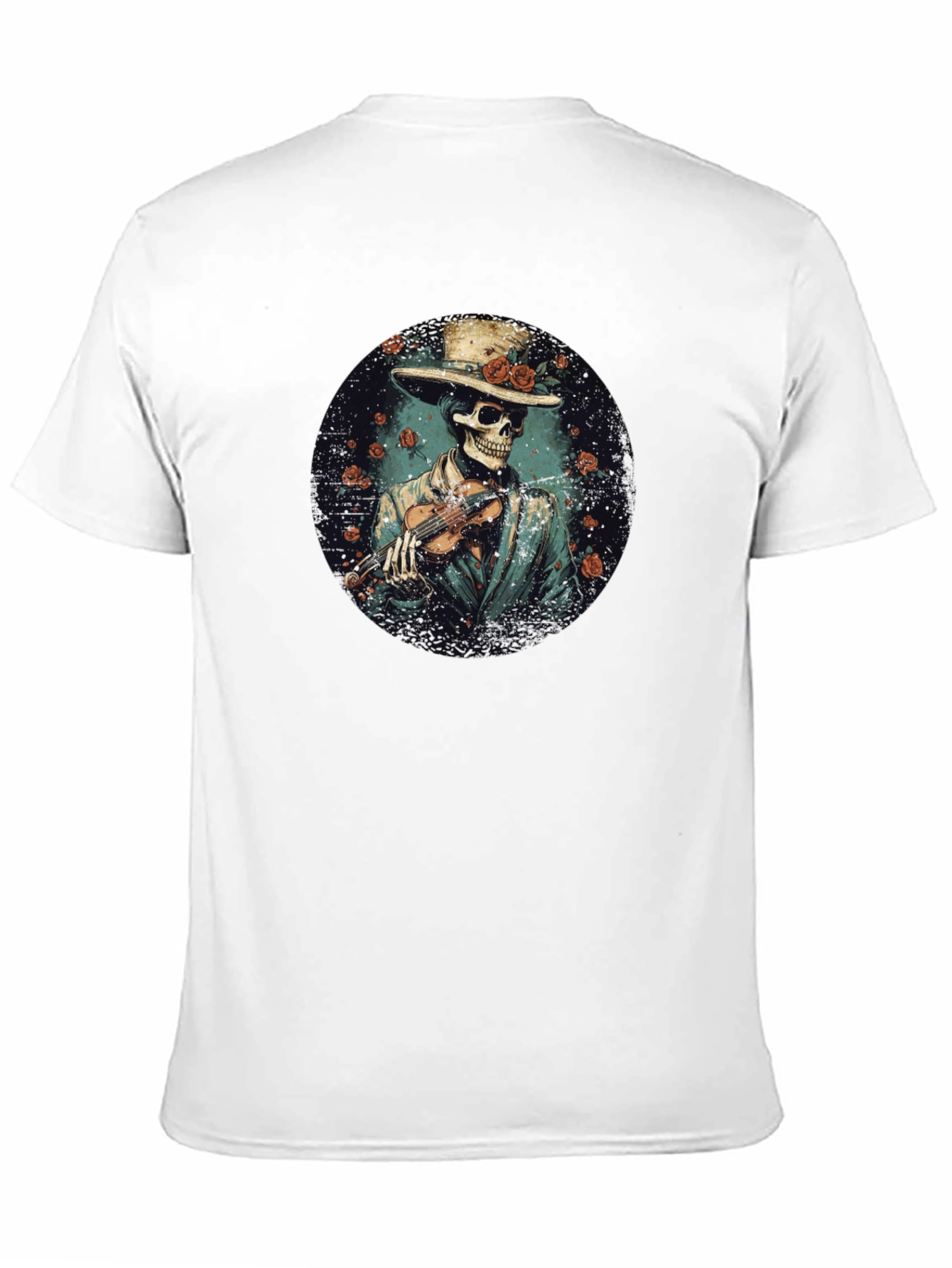 Skeleton Musician T-Shirt